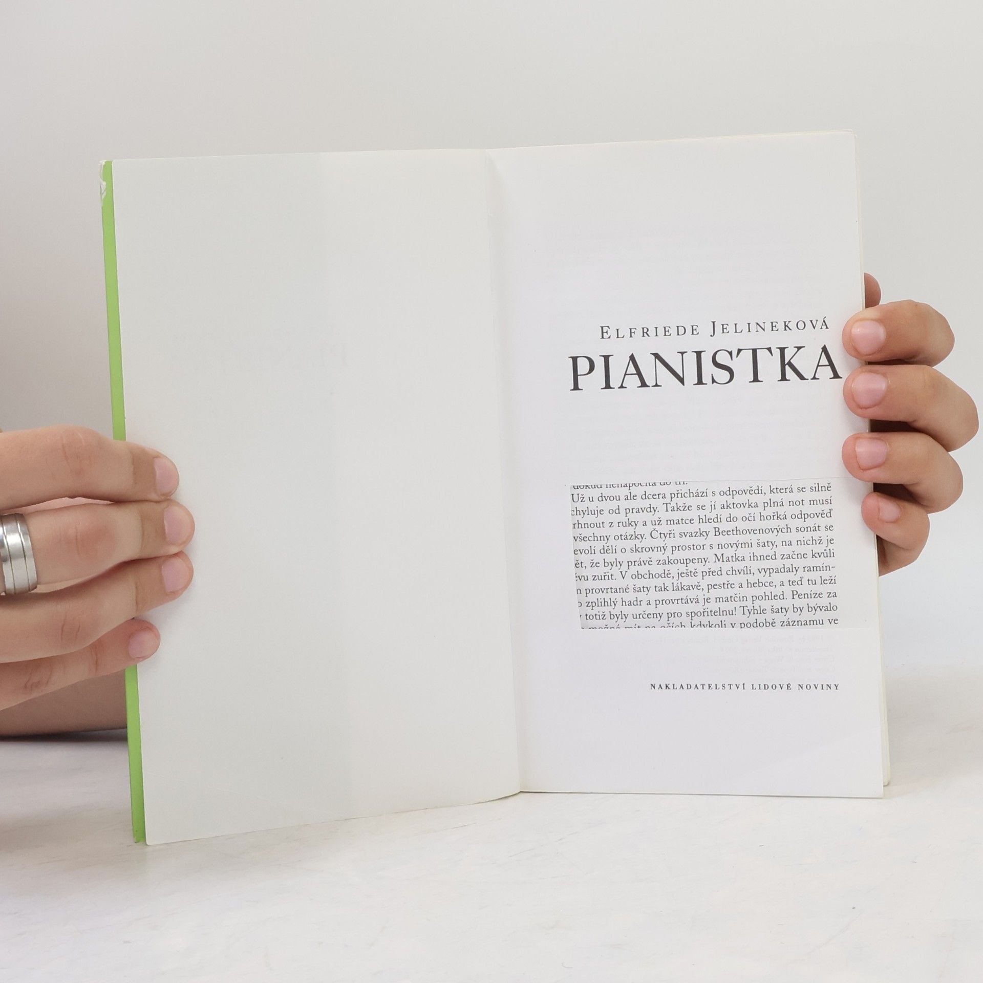 Elfriede Jelinek Pianistka