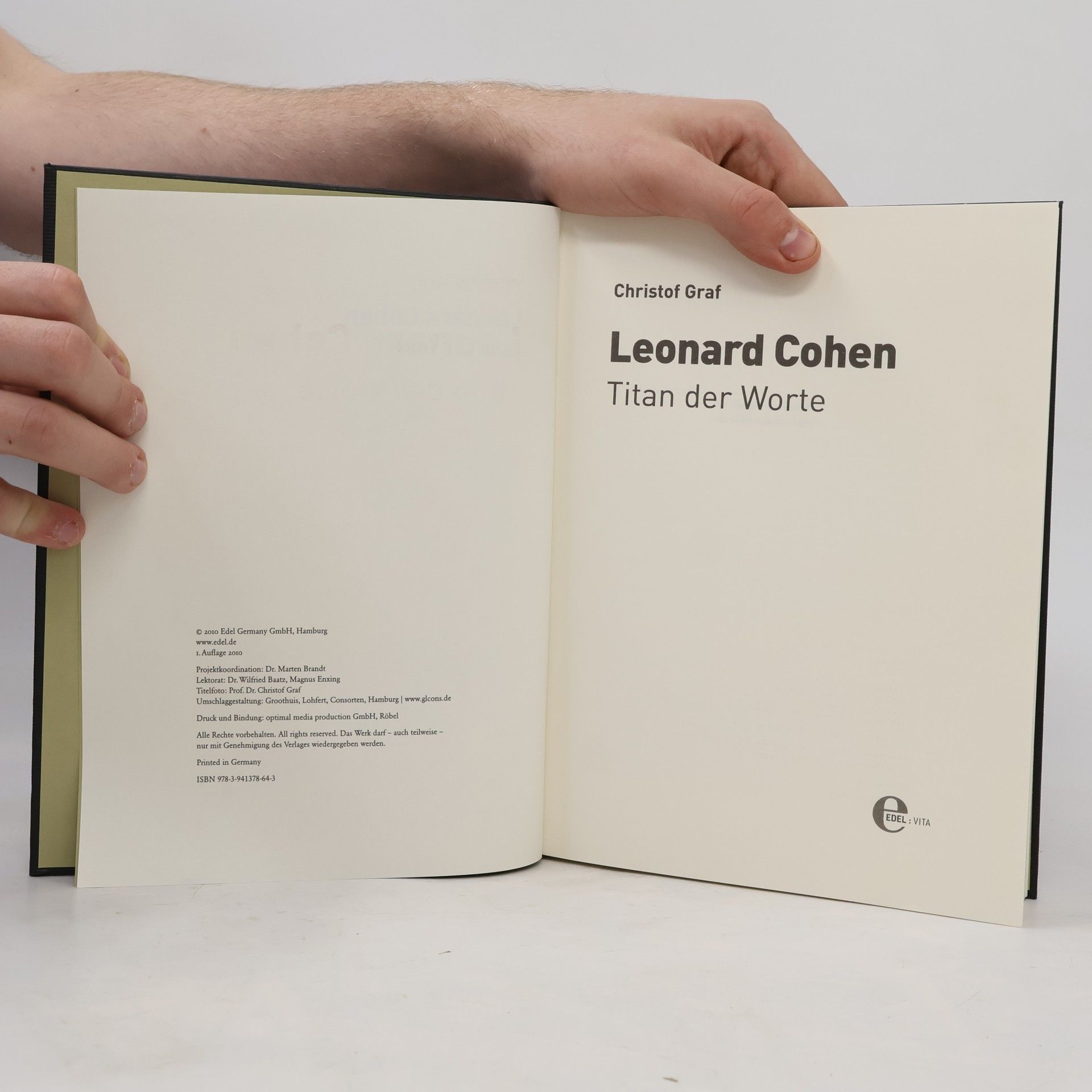 Christof Graf Leonard Cohen