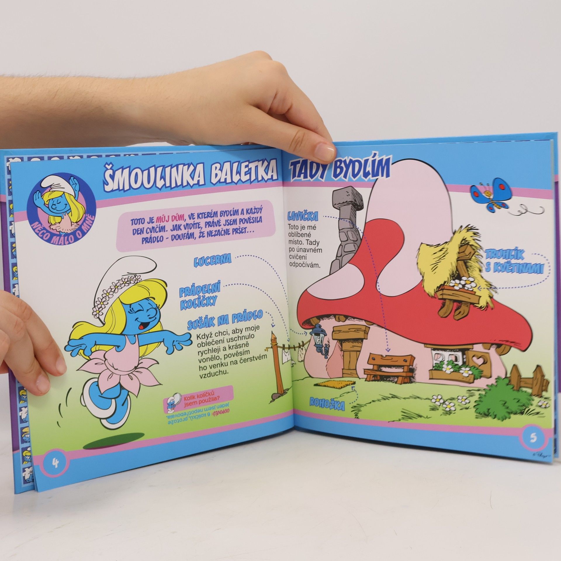 Kolektiv autorů Šmoulové. Povolání světa! 7 Šmoulinka baletka