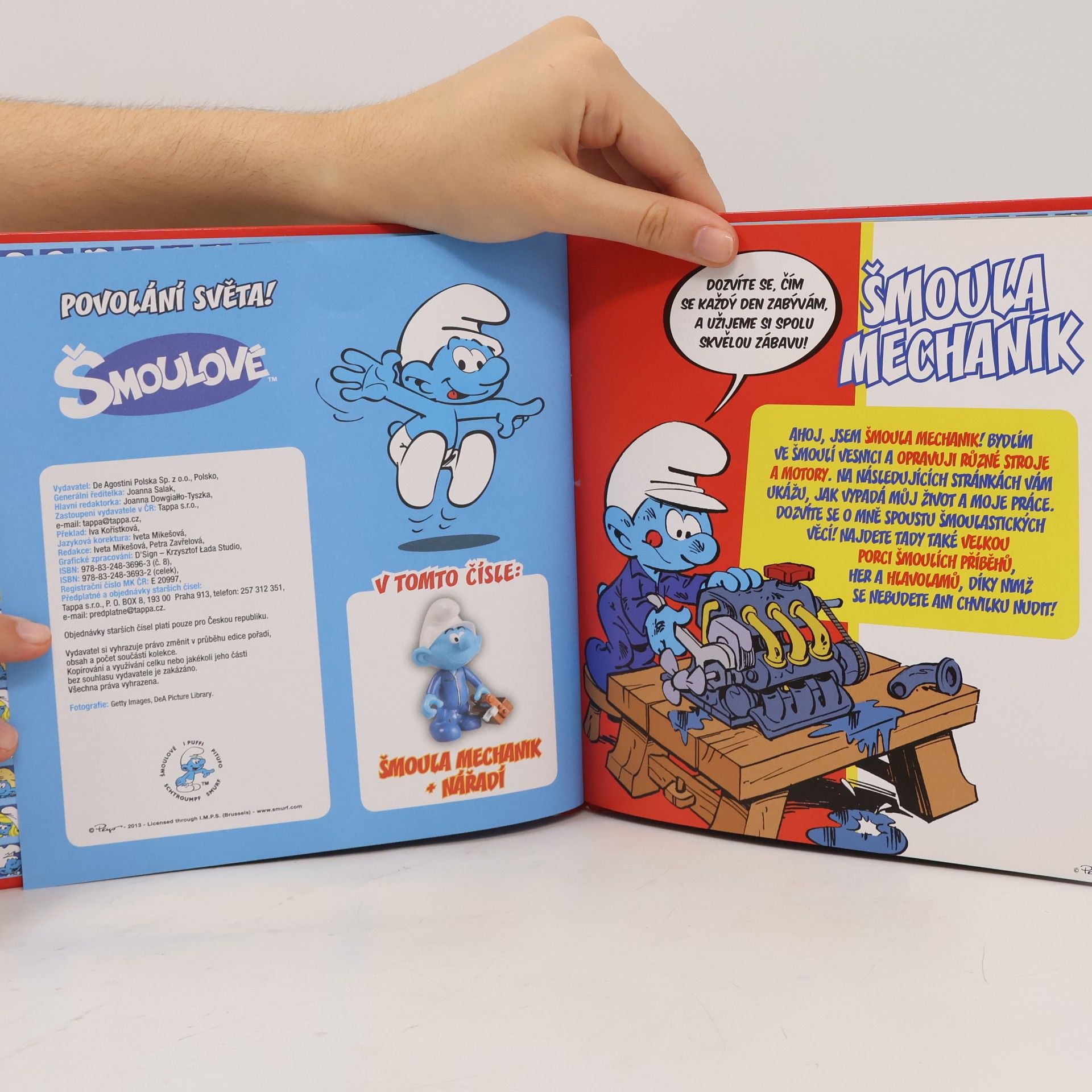 Iva Kořístková Šmoulové 8. Povolání světa! Šmoula mechanik