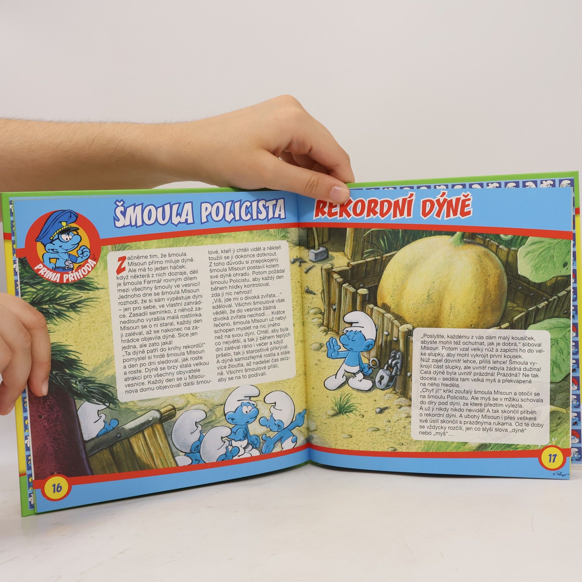 Iva Kořístková Šmoulové 10. Šmoula policista
