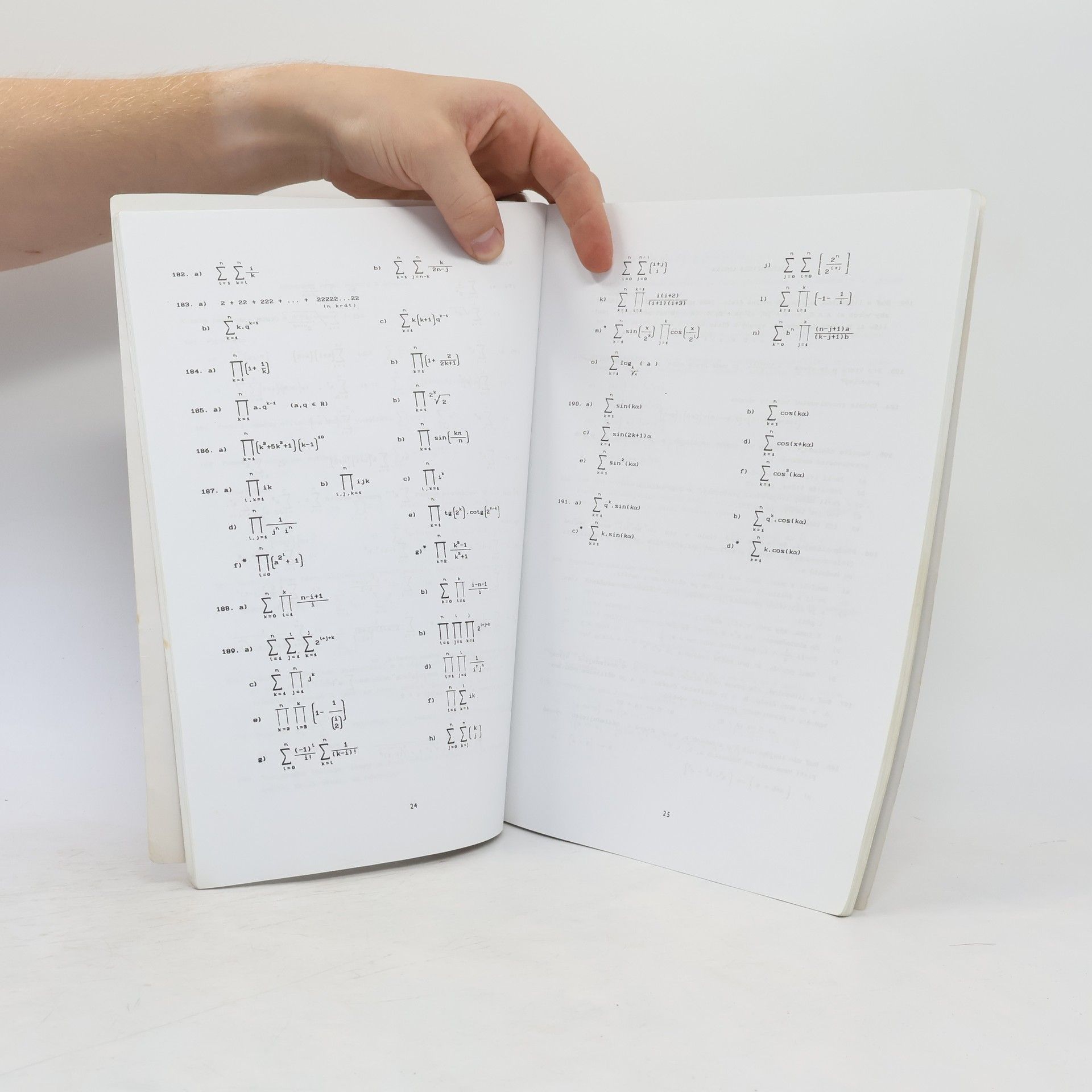 Jana Vondráčková Cvičení z matematické analýzy