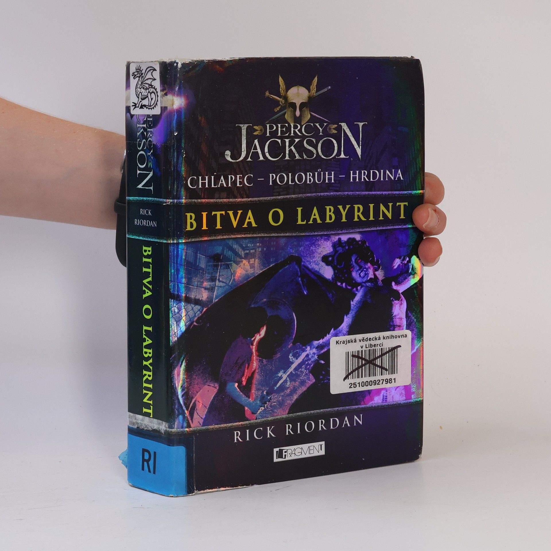 Rick Riordan Percy Jackson. Bitva o labyrint