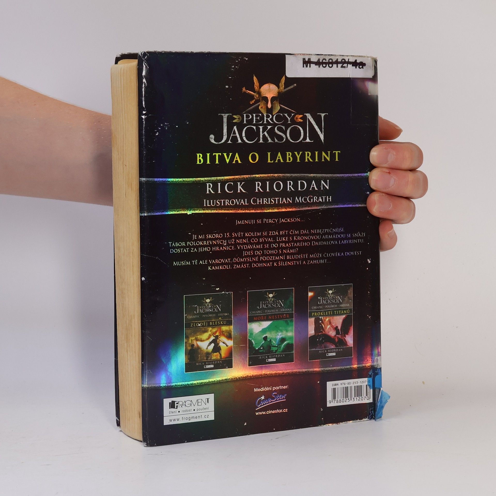 Rick Riordan Percy Jackson. Bitva o labyrint