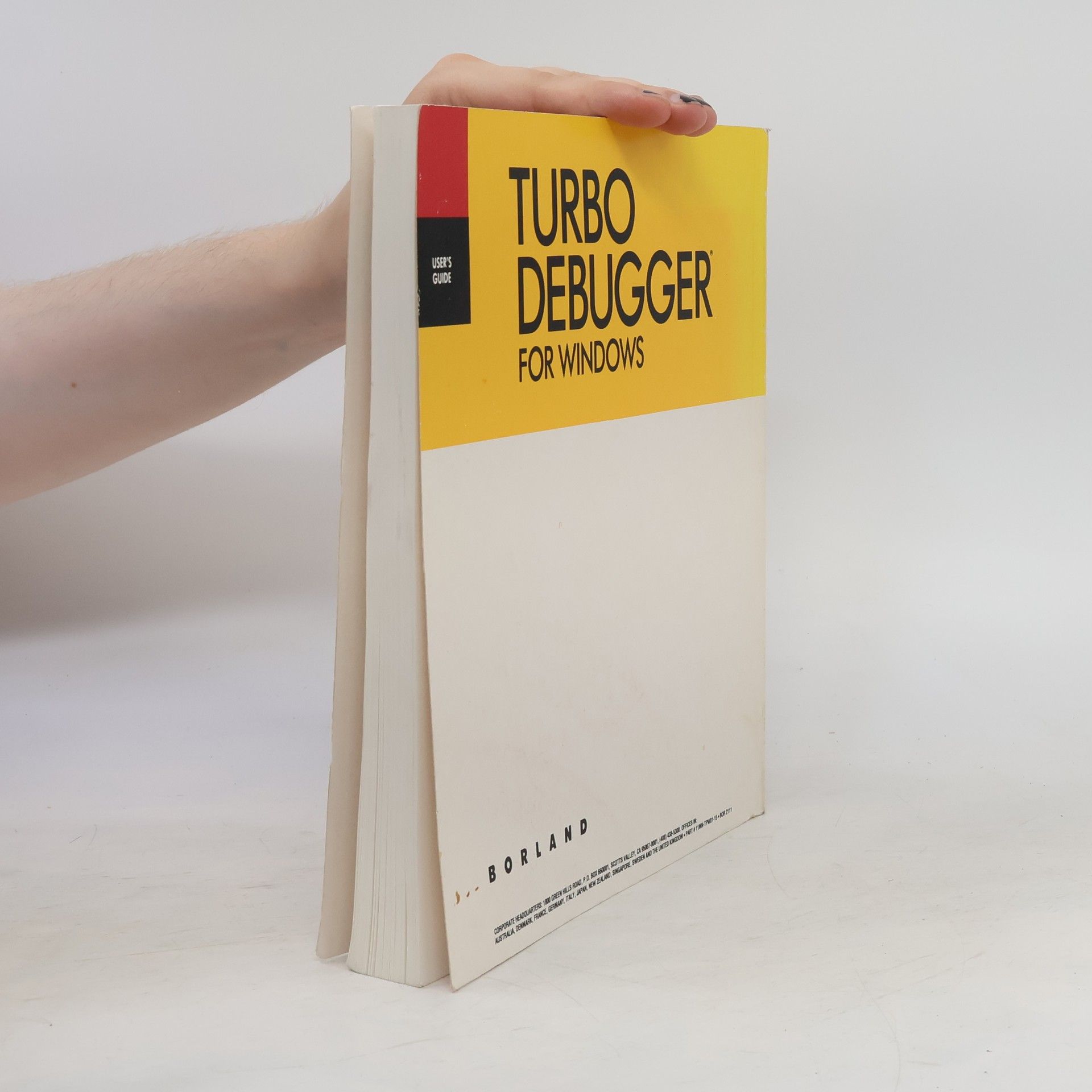 Kolektiv autorů Turbo Debugger for Windows