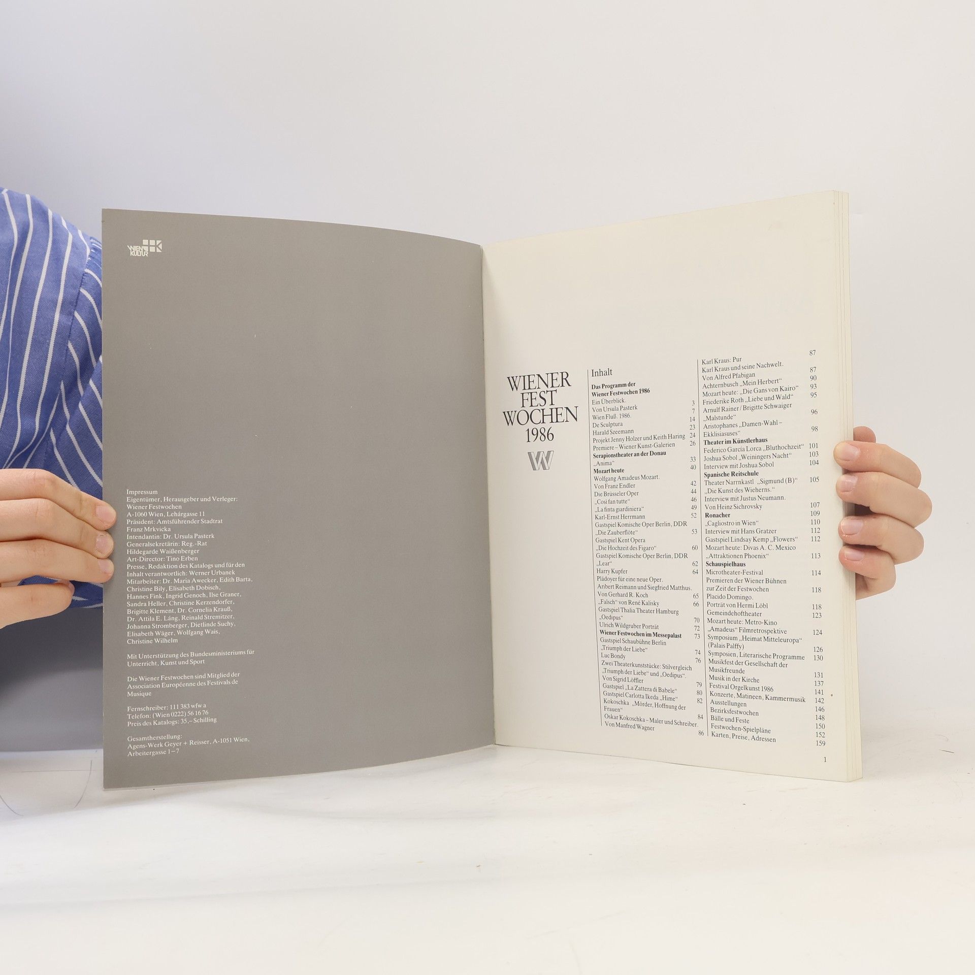 Autorenkollektiv Wiener Festwochen 1986
