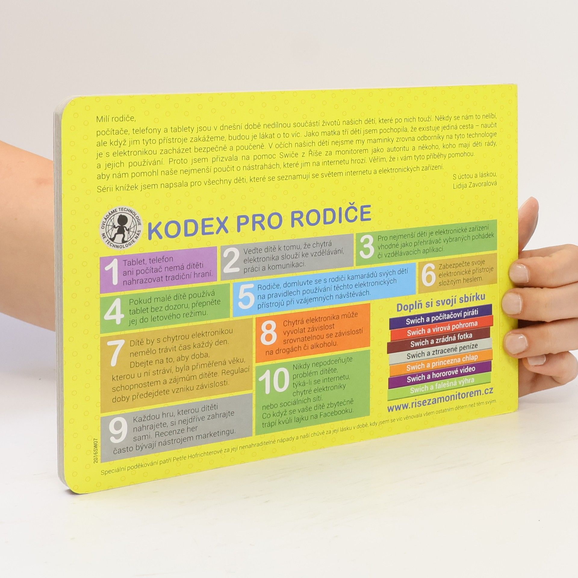 Lidija Zavoralová Swich z říše za monitorem a herní závisláci