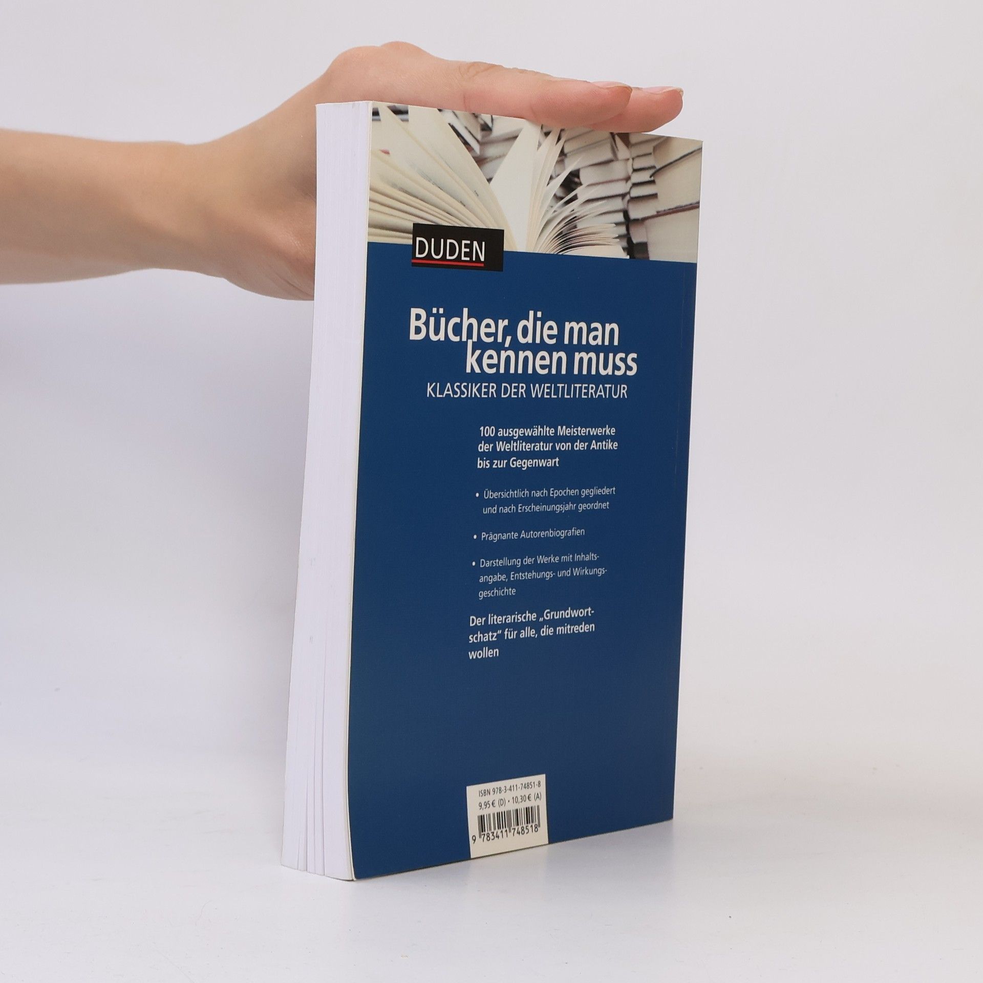 Heike Pfersdorff Duden, Bücher, die man kennen muss - Klassiker der Weltliteratur