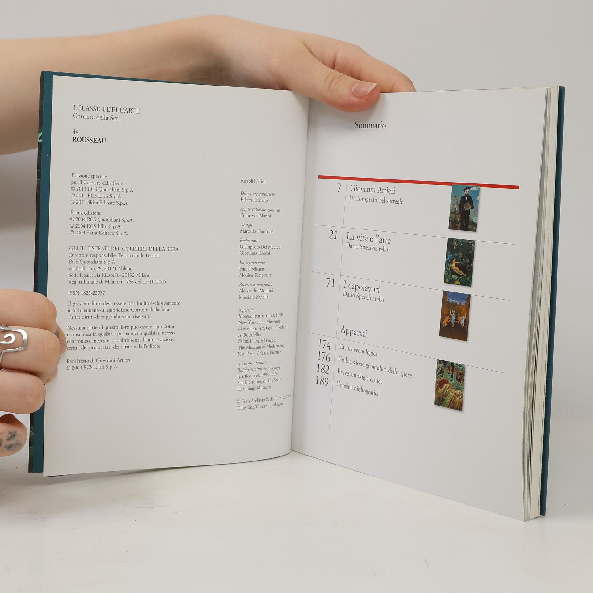 Various authors I classici dell'arte 37. Rousseau