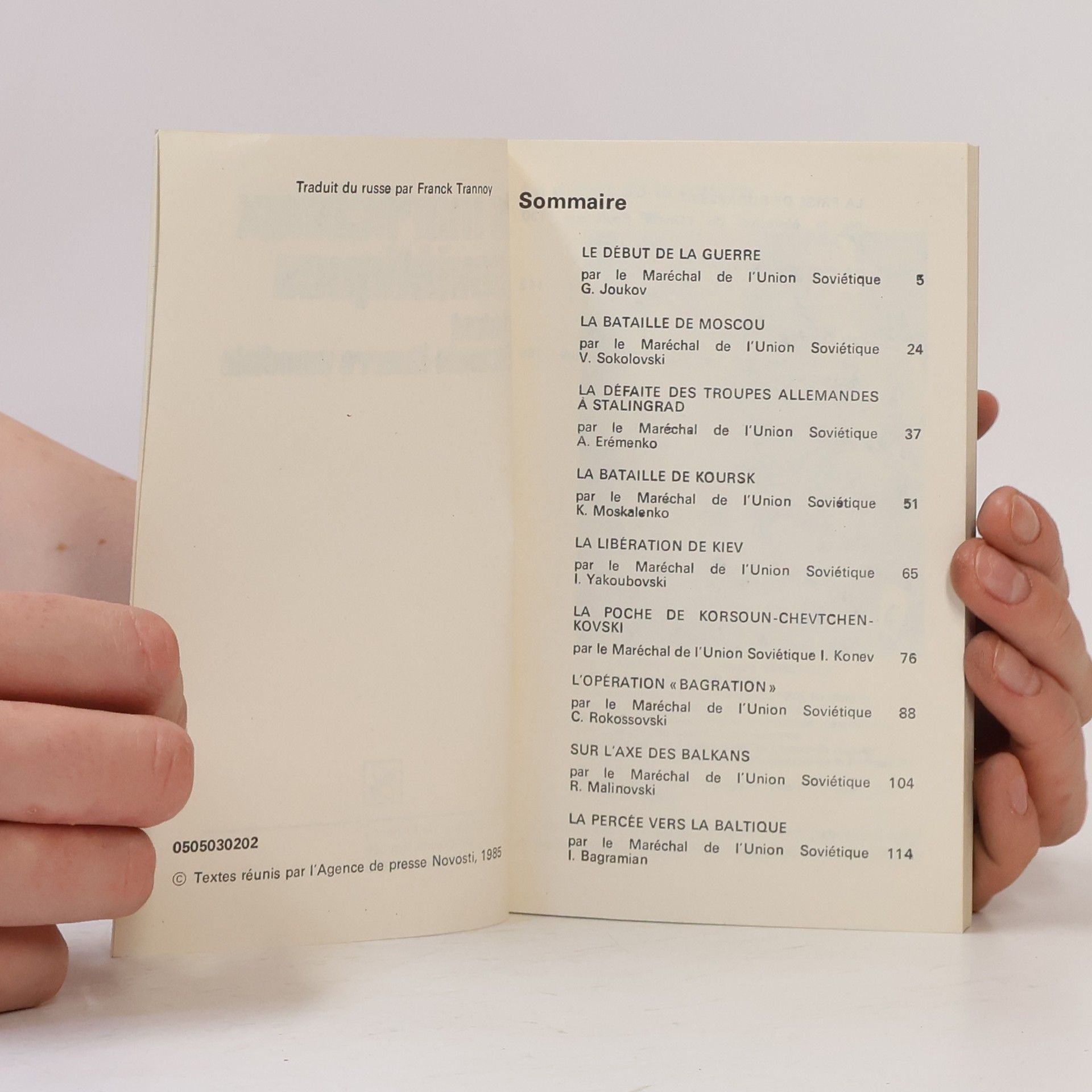 AA.VV. Les maréchaux soviétiques