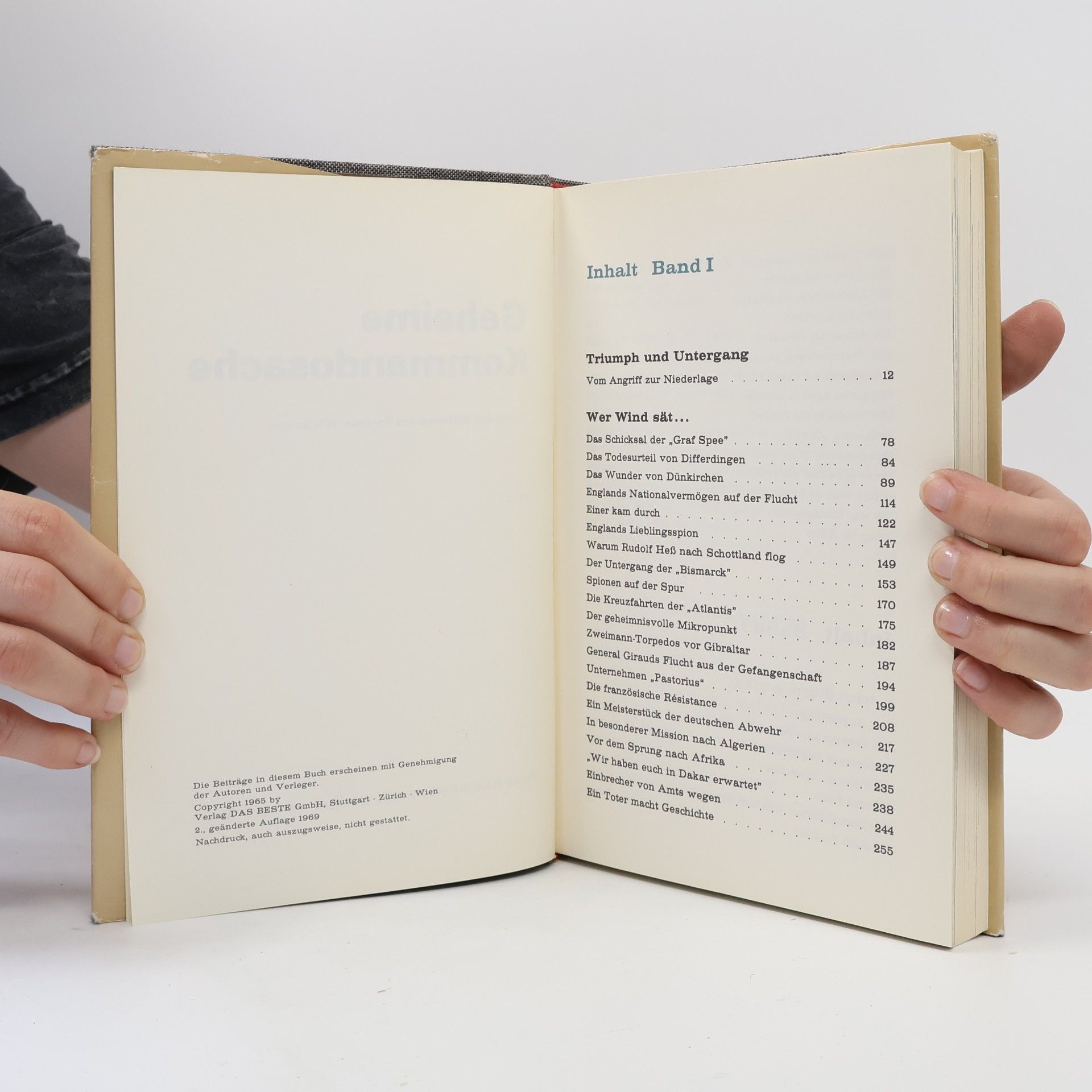 Various authors Geheime Kommandosache 1-2