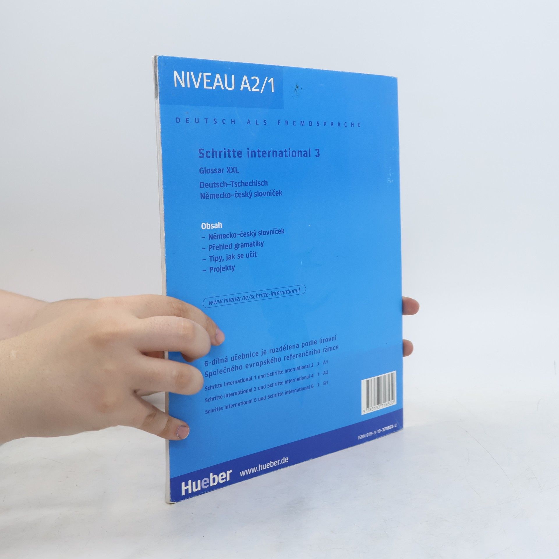Various authors Schritte international 3 : Glossar XXL : Deutsch-Tschechisch, Německo-český slovníček : Niveau A2