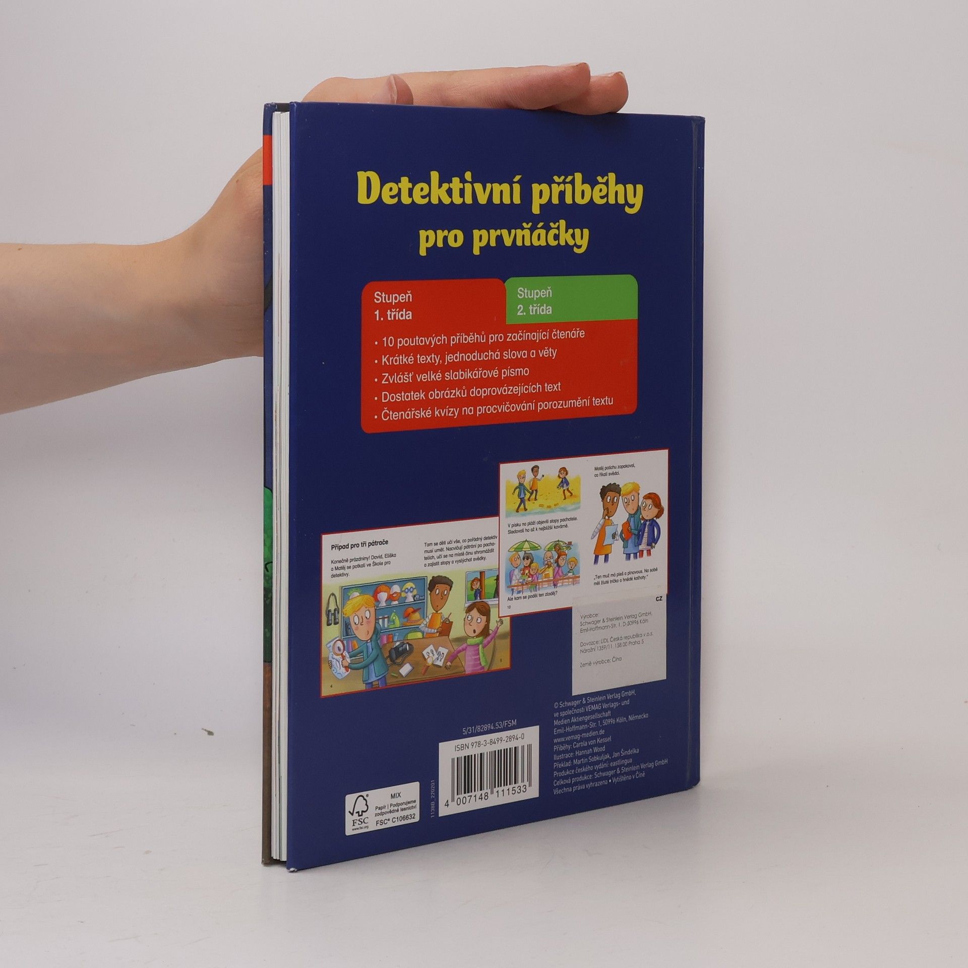 Various authors Detektivní příběhy pro prvňáčky