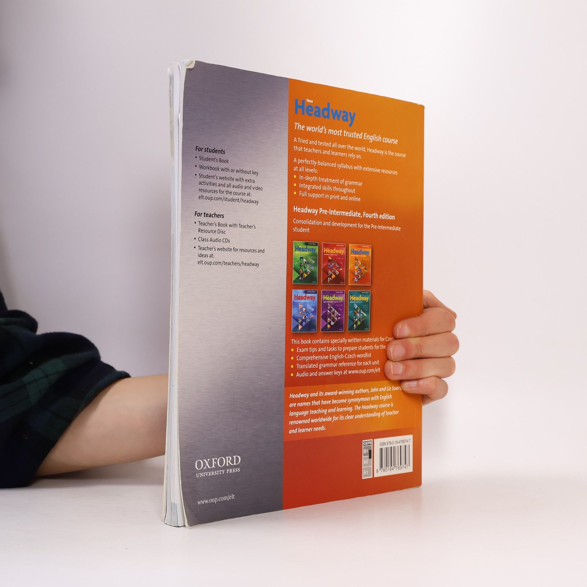Liz Soars New Headway 4th edition Pre-Intermediate Maturita Student´s book (česká edice)