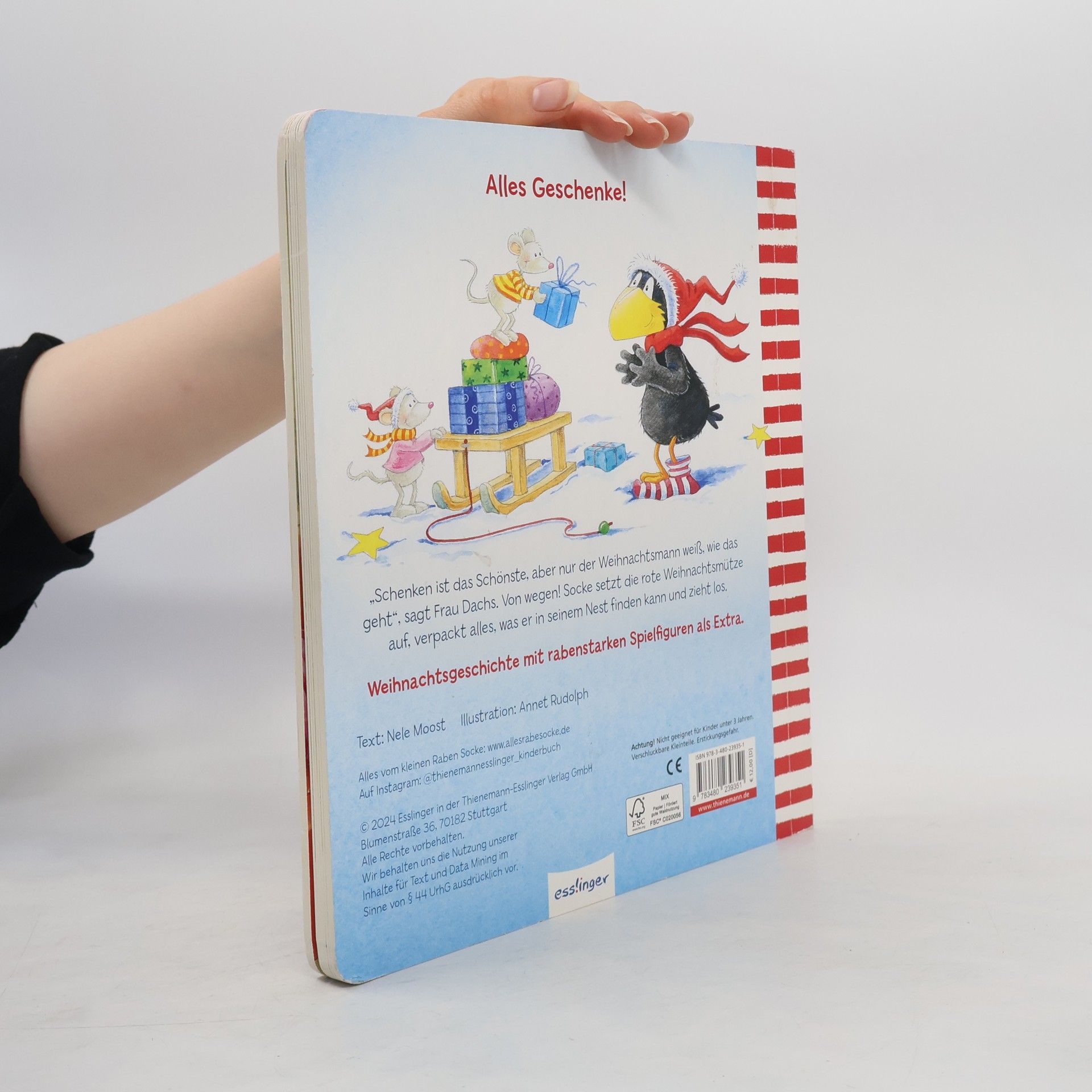 Nele Moost Der kleine Rabe Socke: Alles verschenkt! Mit Spielfiguren