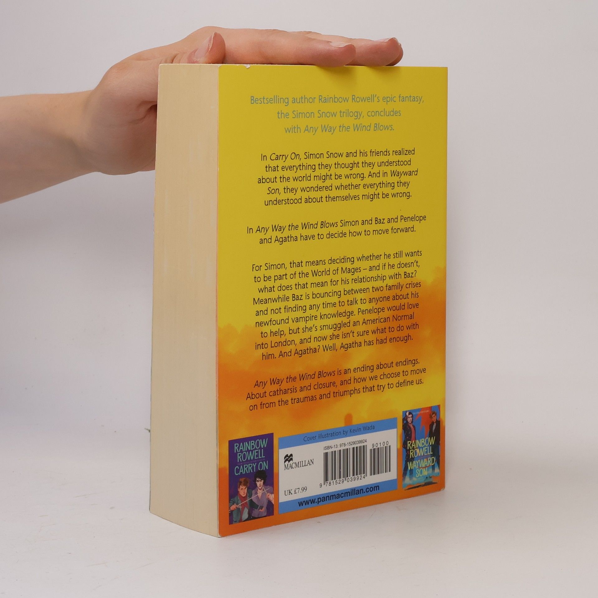 Rainbow Rowell Any way the wind blows