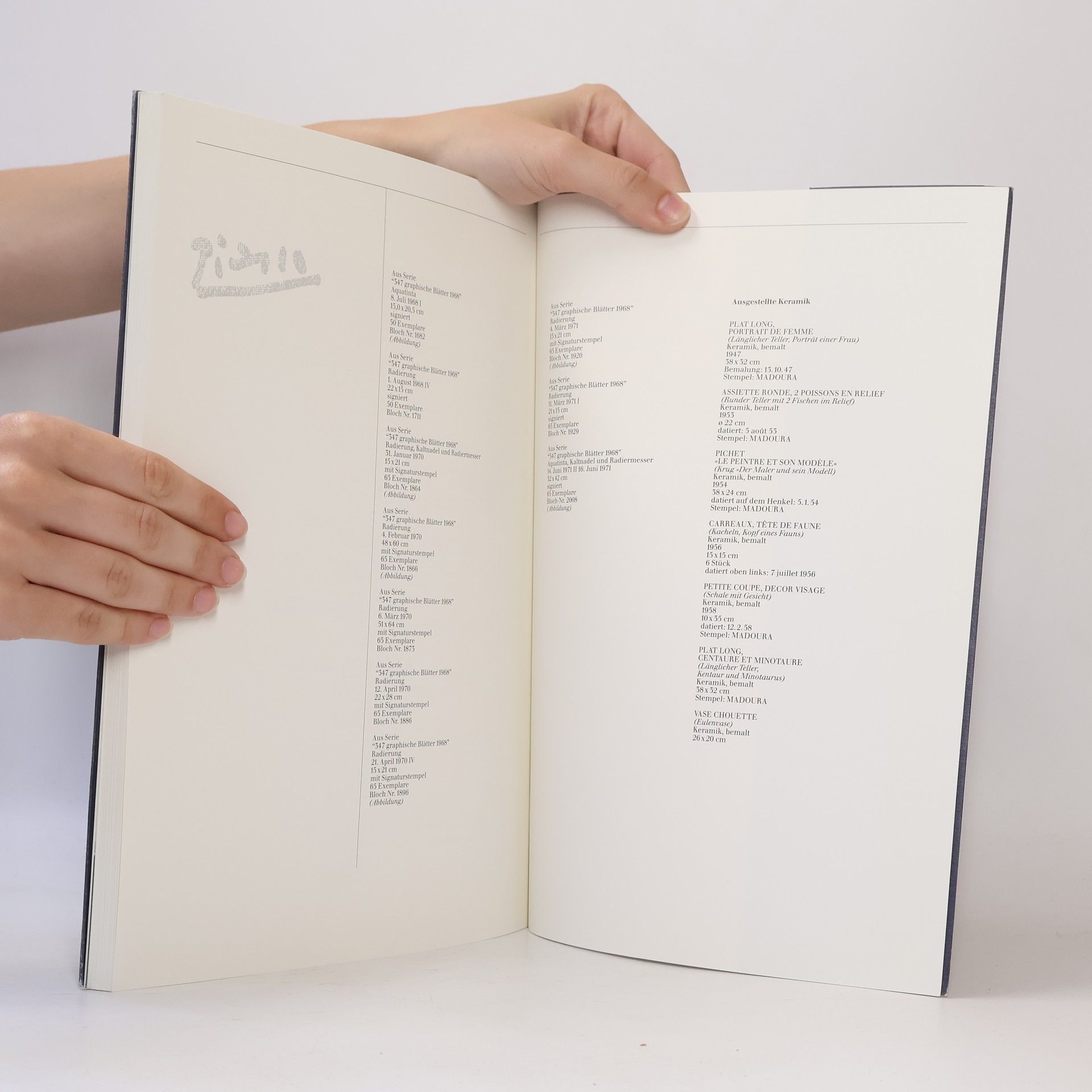 Autores varios Picasso bei Thomas