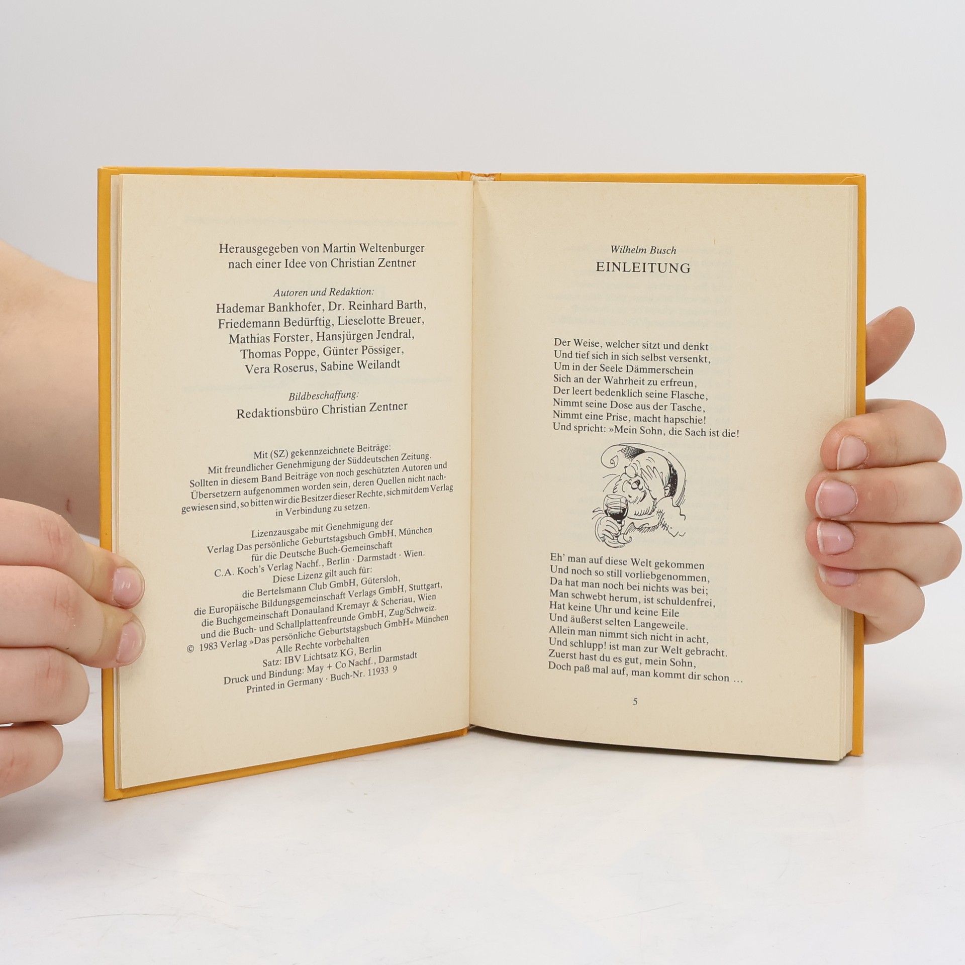 Autores varios Das persönliche Geburtstagsbuch
