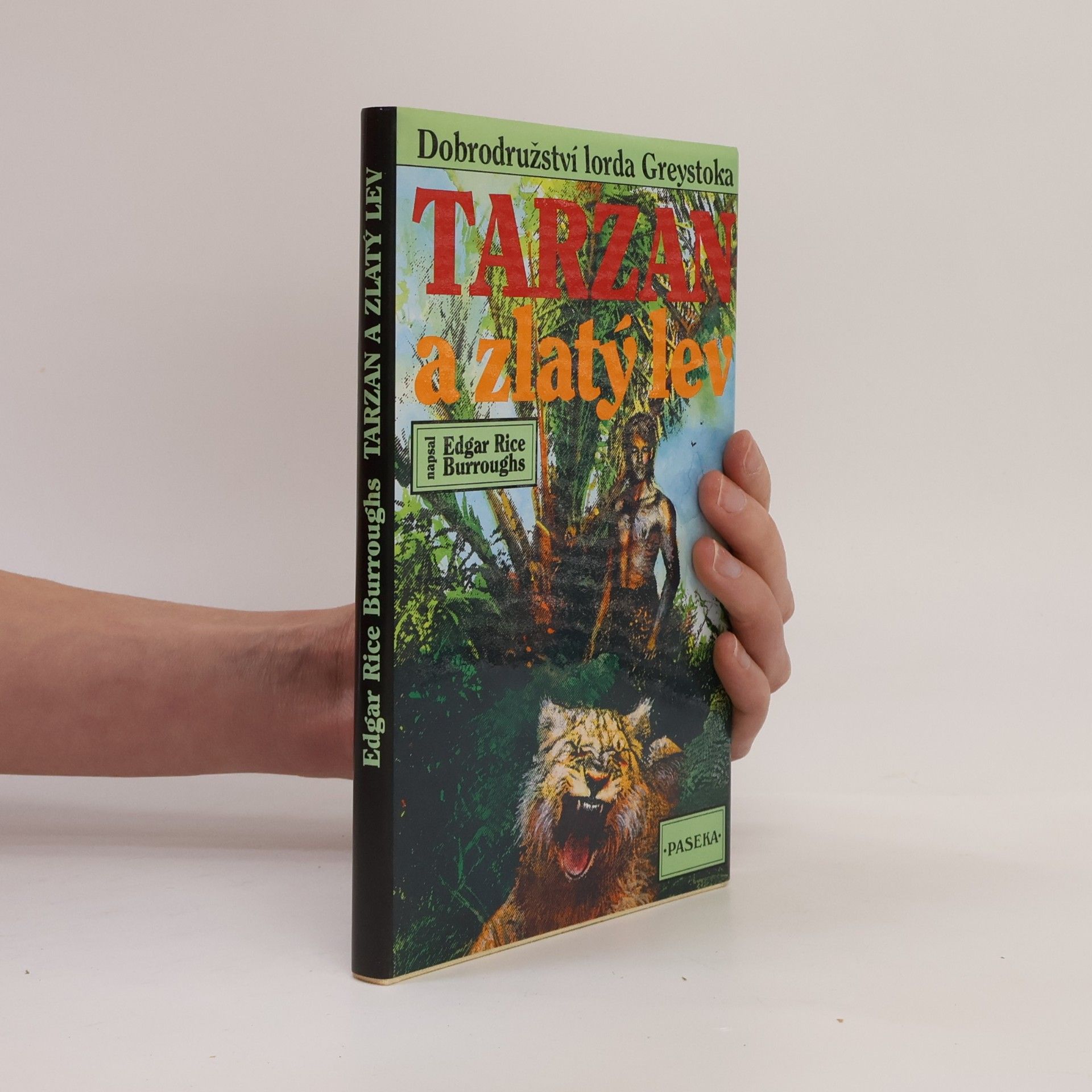 Edgar Rice Burroughs Tarzan a zlatý lev