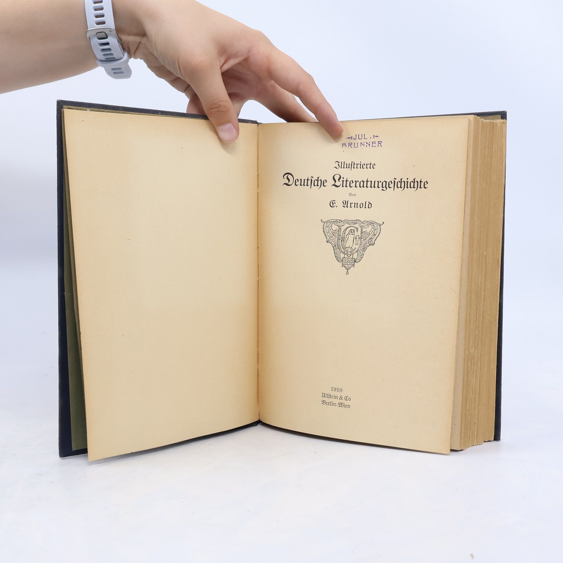 E. Arnold Illustrirte deutsche literaturgeschichte