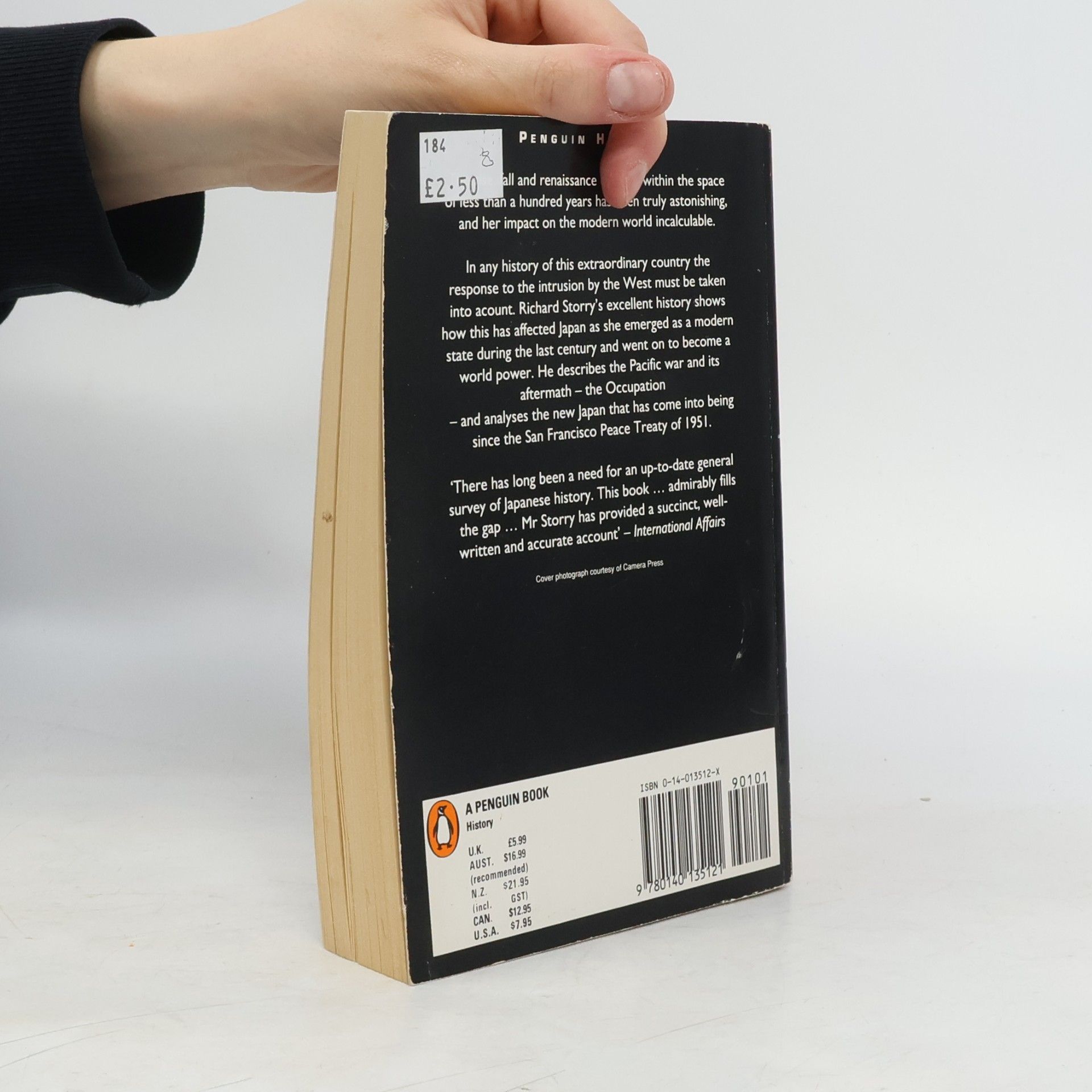Richard Storry A History of Modern Japan