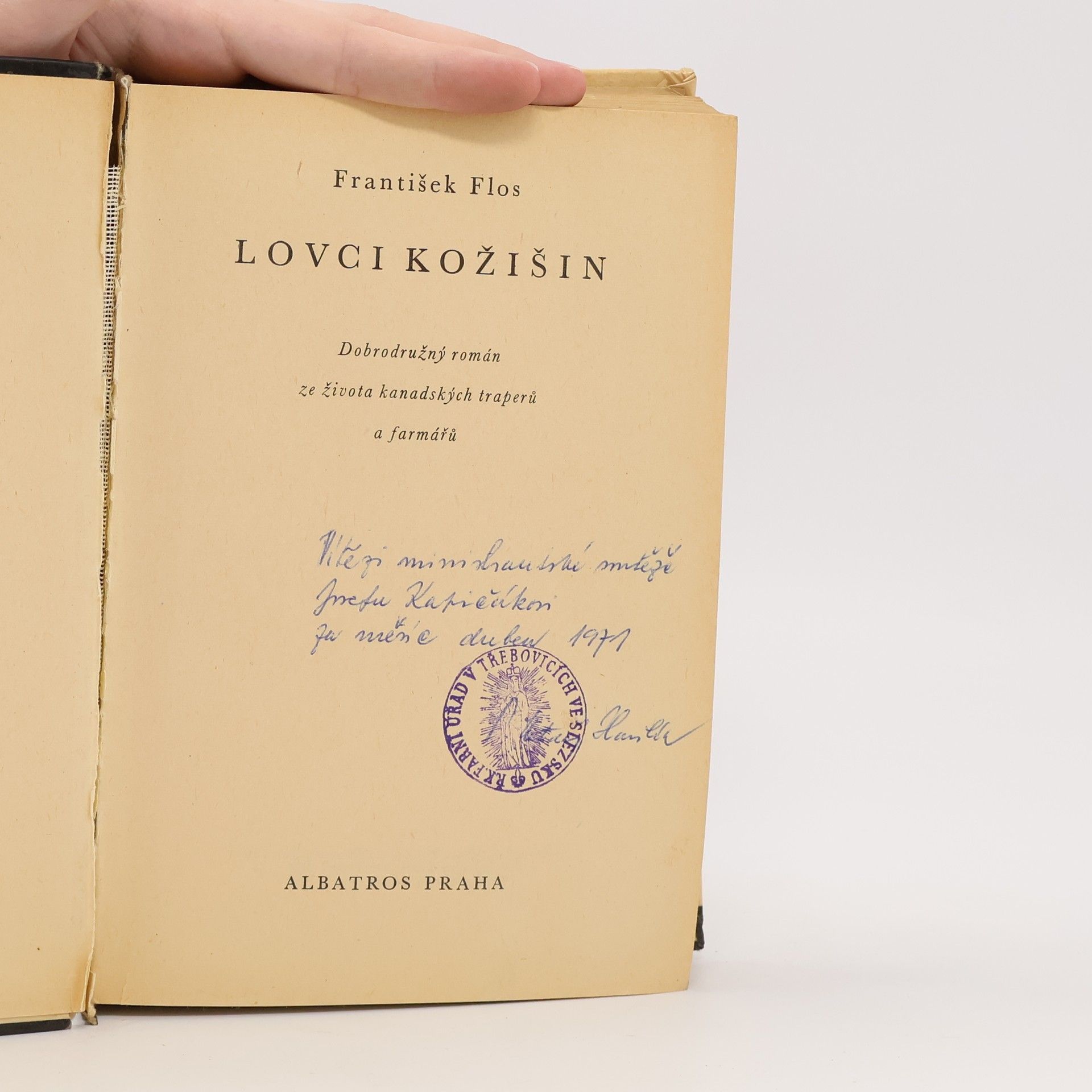 František Flos Lovci kožišin