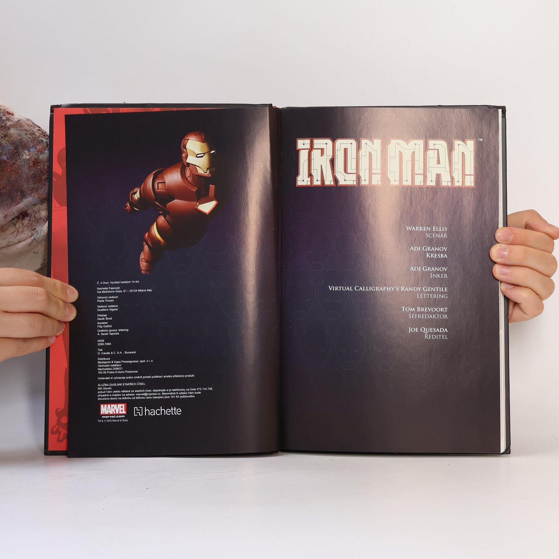 Warren Ellis Marvel 43. Iron Man: Extremis