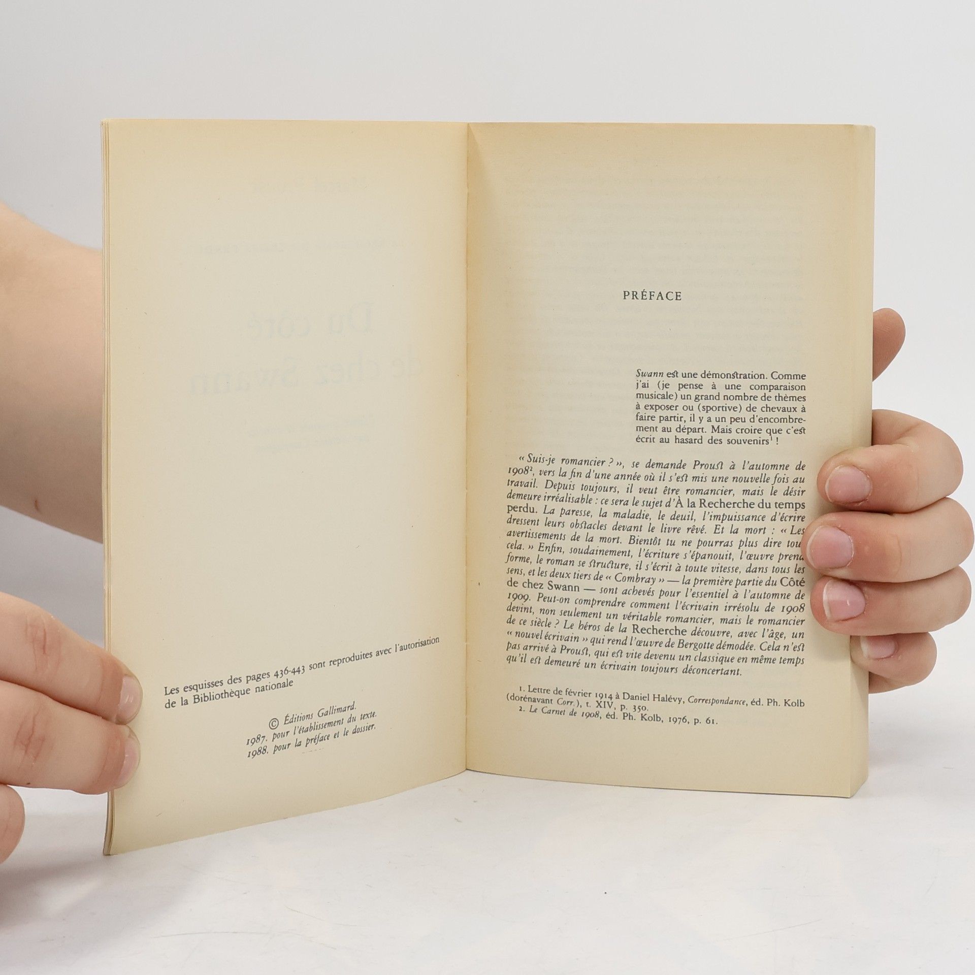 Marcel Proust Du côté de chez Swann
