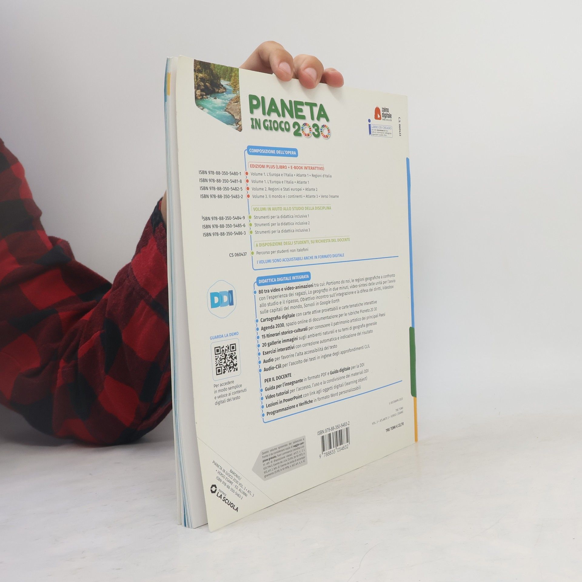 Maria Baronio Pianeta in gioco 2030 3. Il mondo e i continenti. Atlante. Verso L'esame