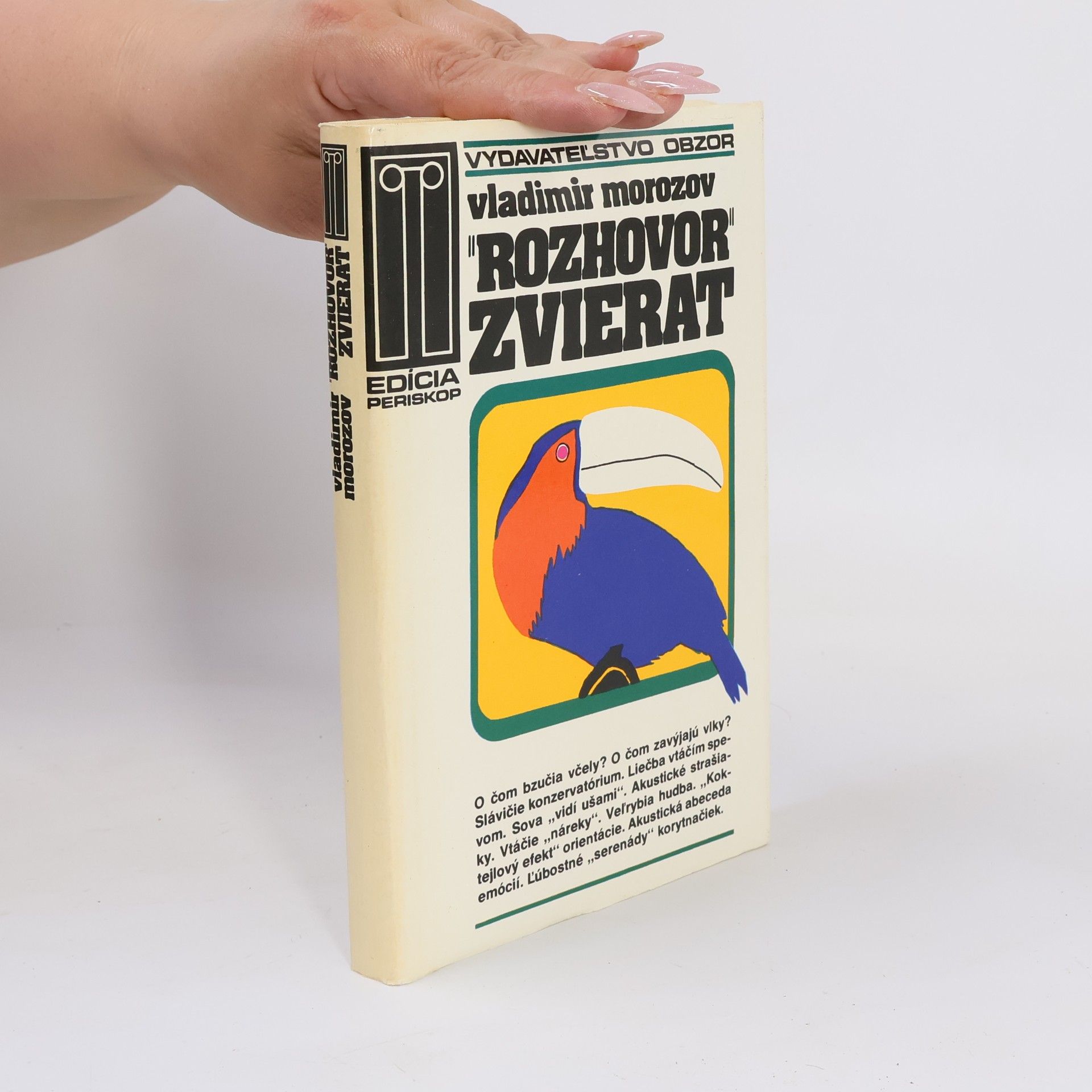 Vladimir Morozov Rozhovor zvierat. Rozprávanie o reči emócií vo svete zvierat a človeka