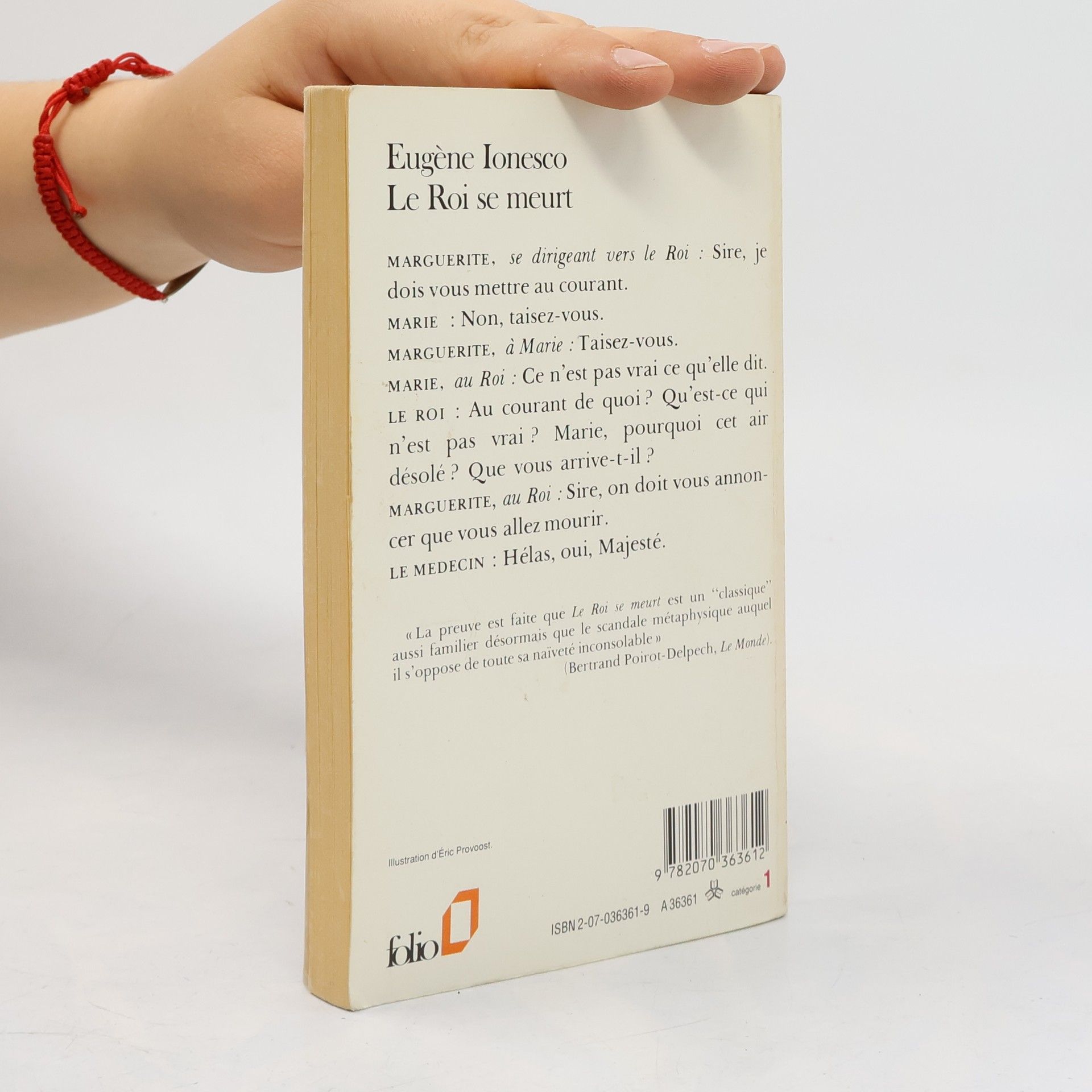 Eugène Ionesco Le roi se meurt