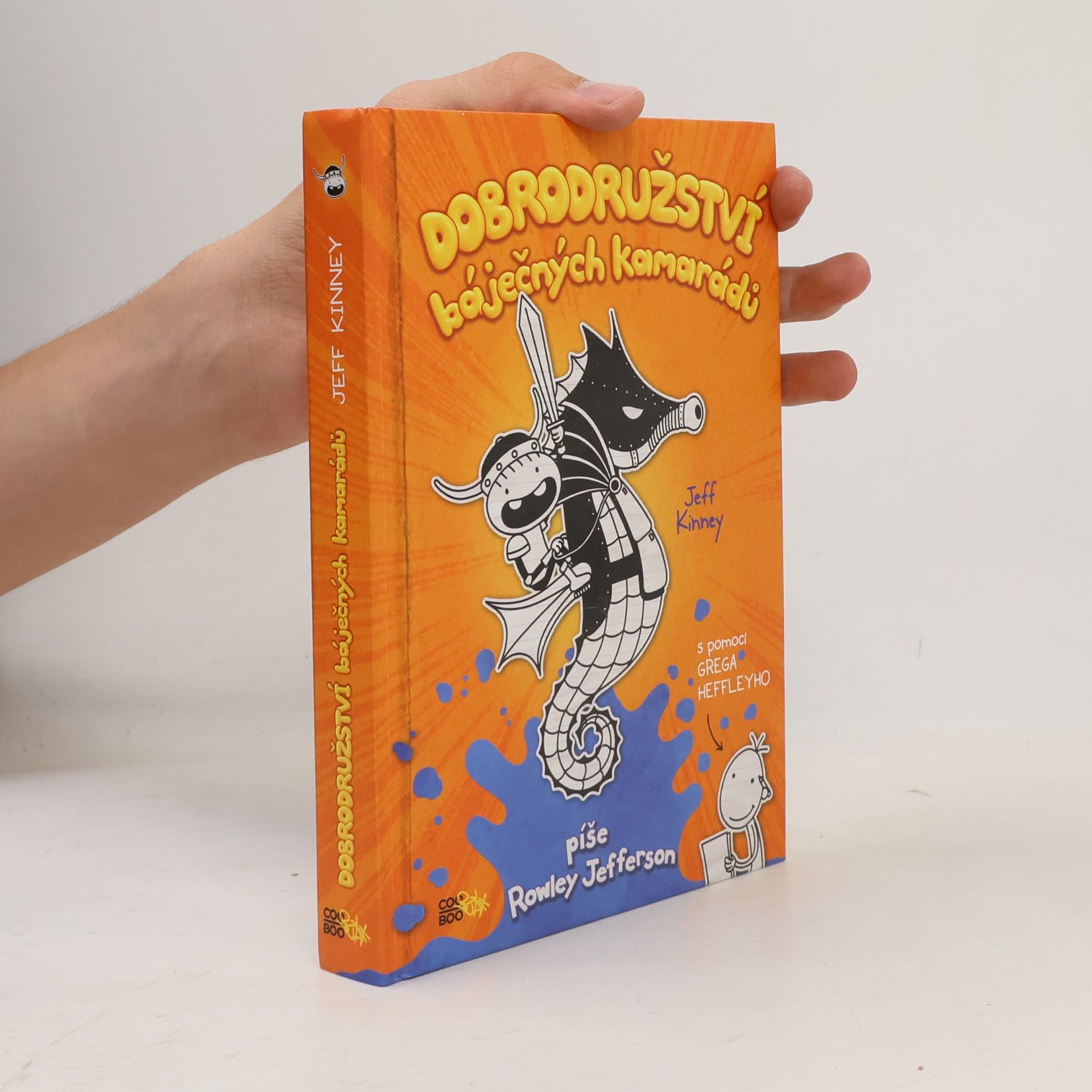 Jeff Kinney Dobrodružství báječných kamarádů. Píše Rowley Jefferson
