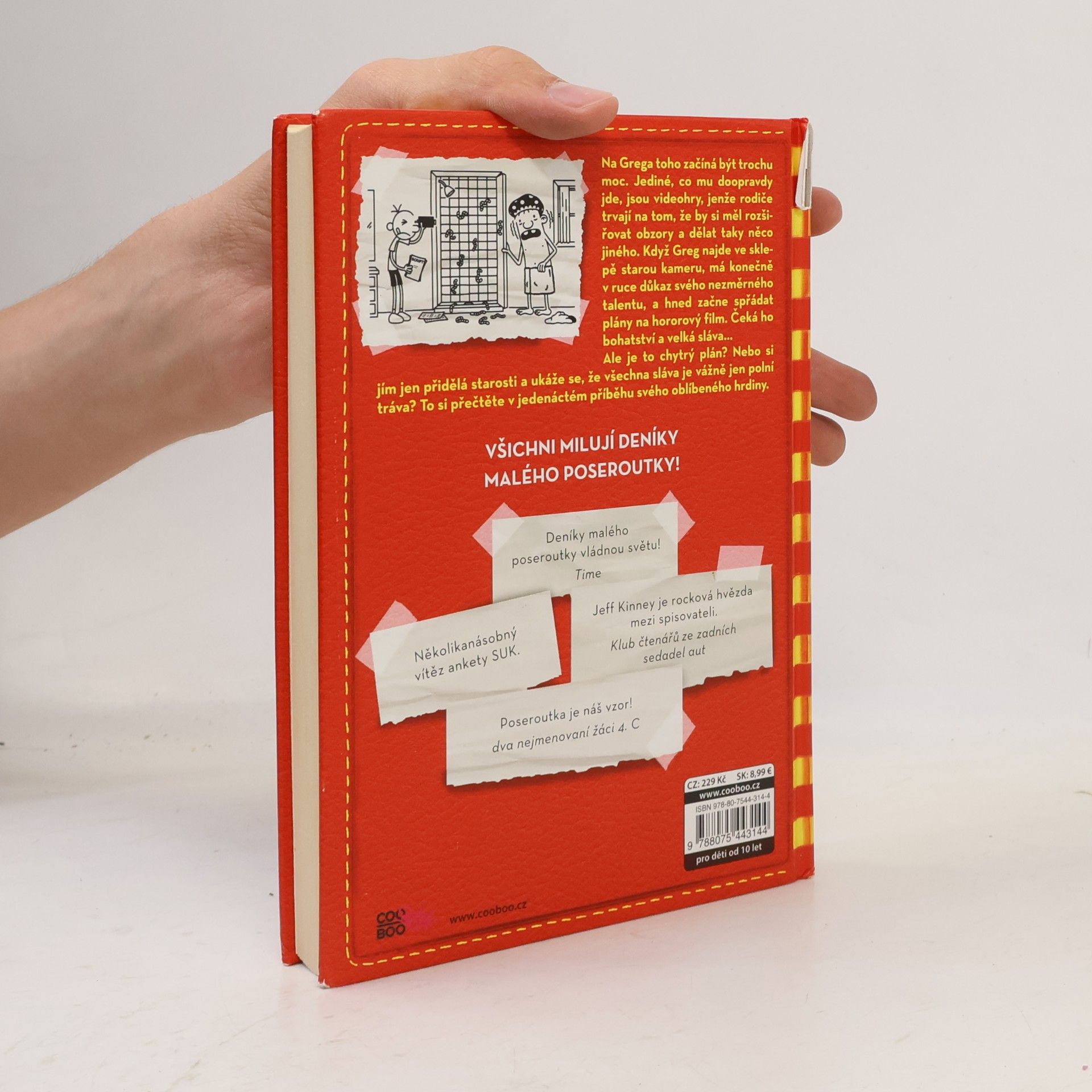 Jeff Kinney Deník malého poseroutky 11. Všechna sláva...