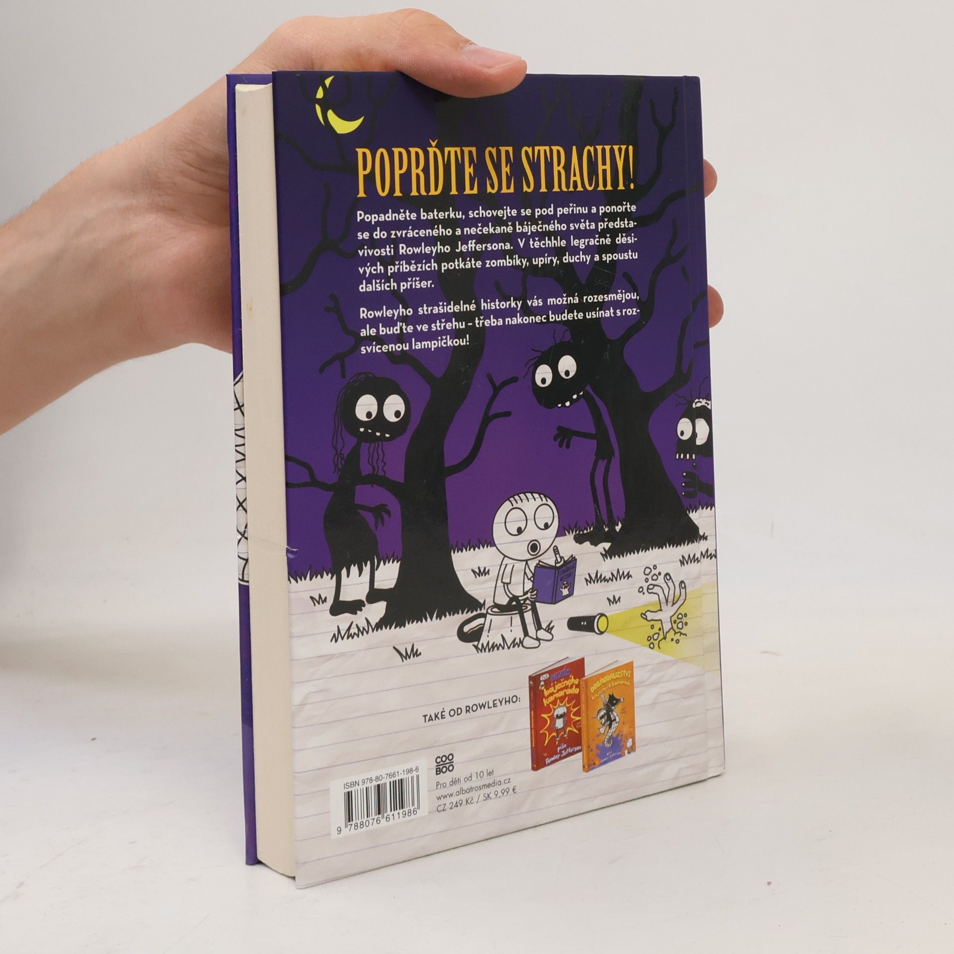 Jeff Kinney Strašidelné historky báječného kamaráda Rowleyho Jeffersona