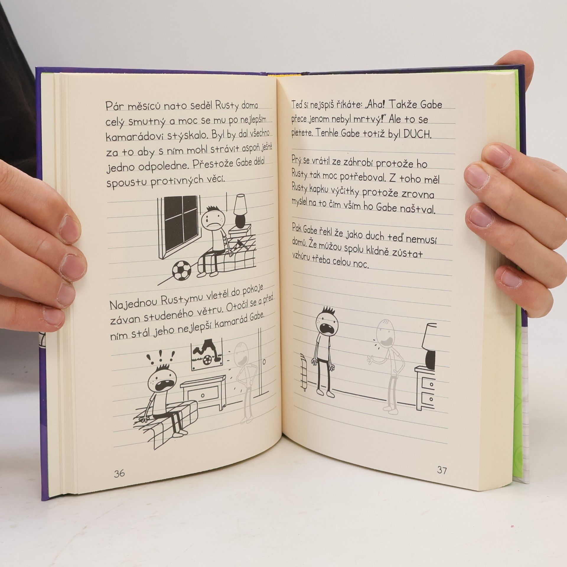 Jeff Kinney Strašidelné historky báječného kamaráda Rowleyho Jeffersona