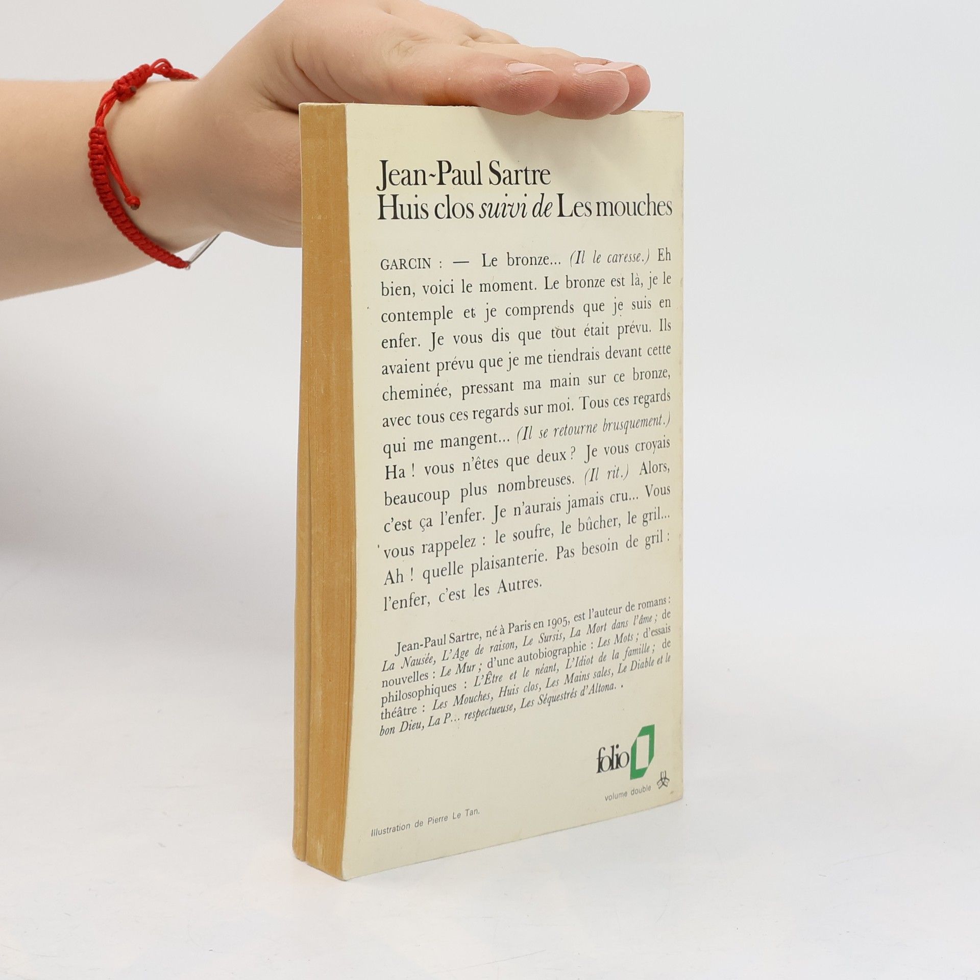Jean-Paul Sartre Huis clos suivi de Les mouches