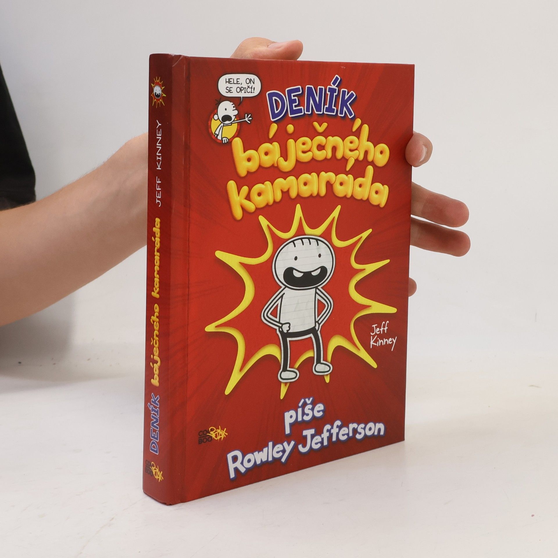 Jeff Kinney Deník báječného kamaráda. Píše Rowley Jefferson