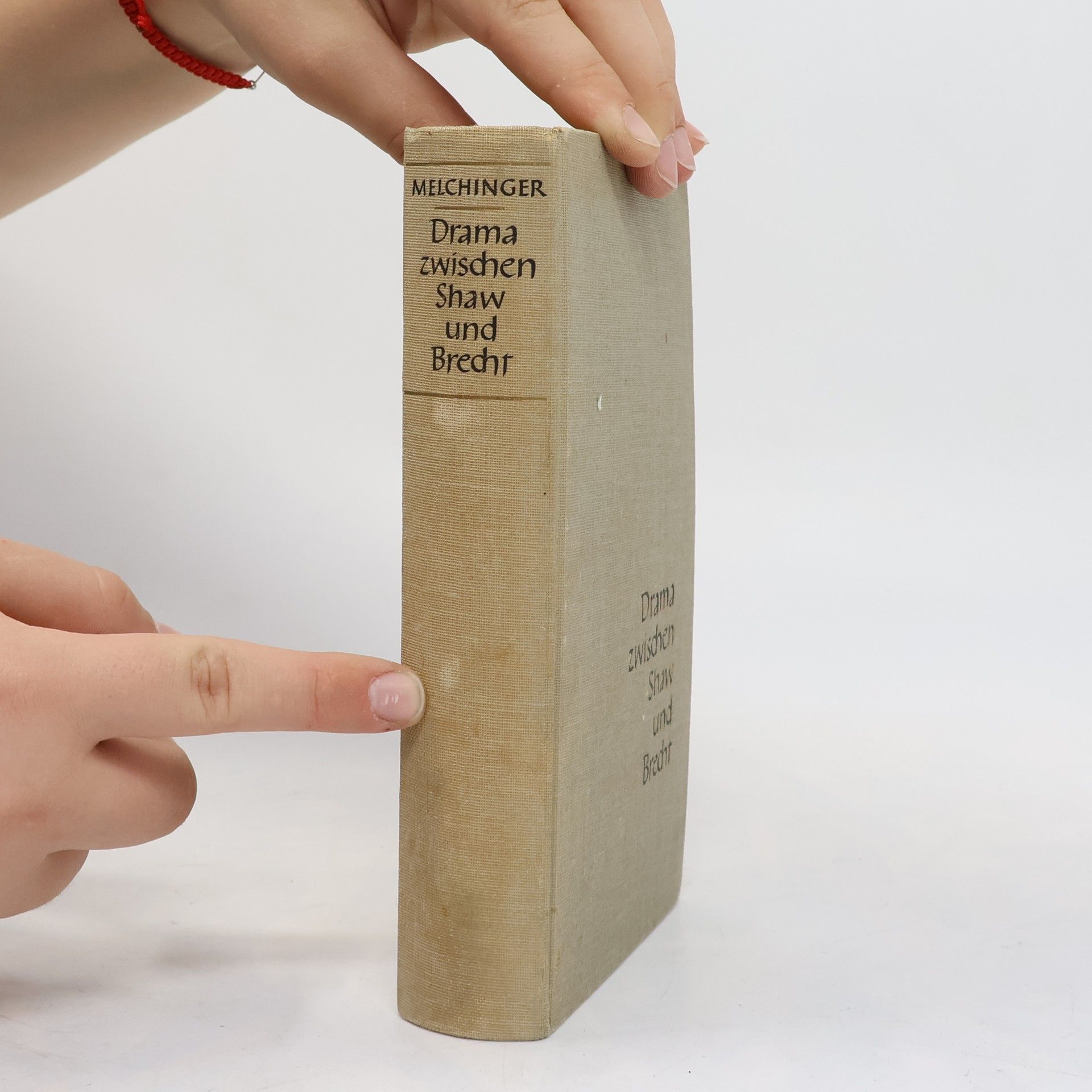Siegfried Melchinger Drama zwischen Shaw und Brecht