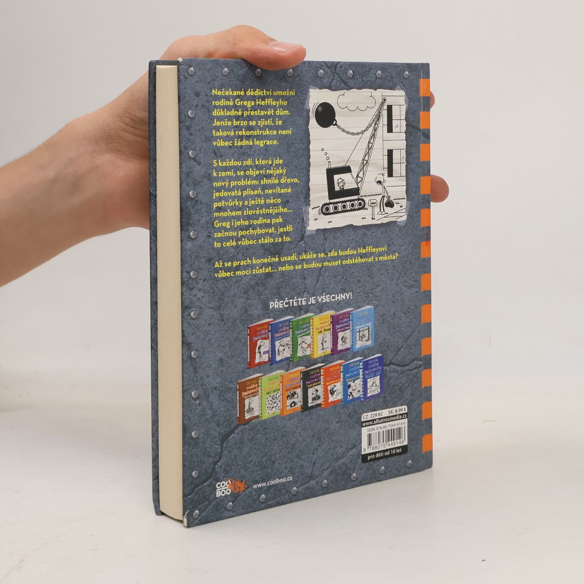 Jeff Kinney Deník malého poseroutky 14. Na spadnutí
