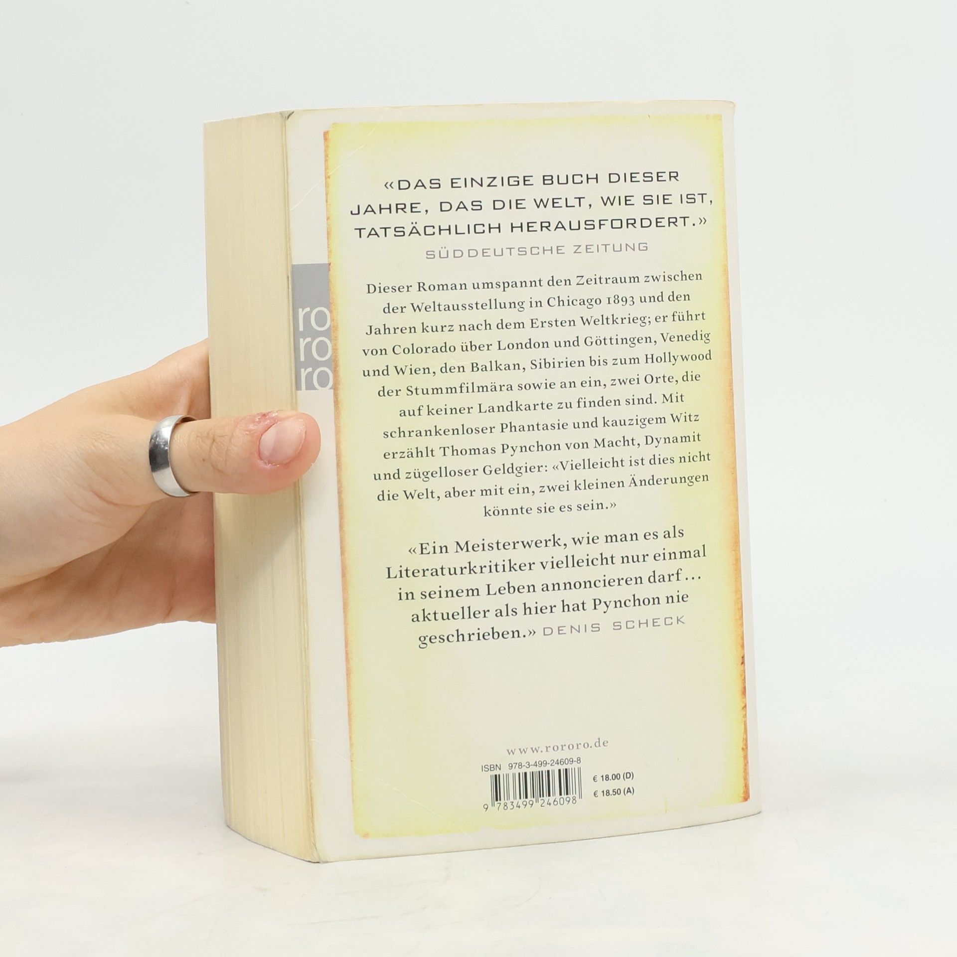 Thomas Pynchon Gegen den Tag
