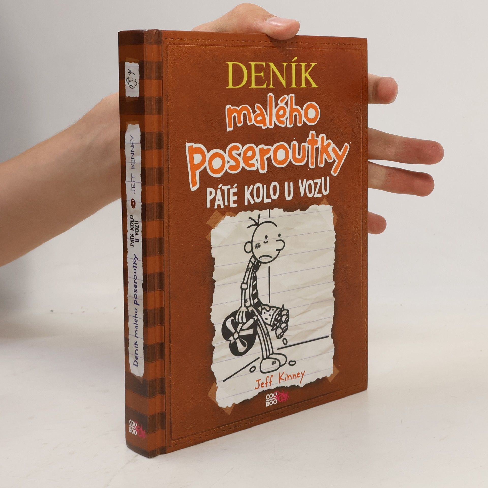 Jeff Kinney Deník malého poseroutky 7. Páté kolo u vozu