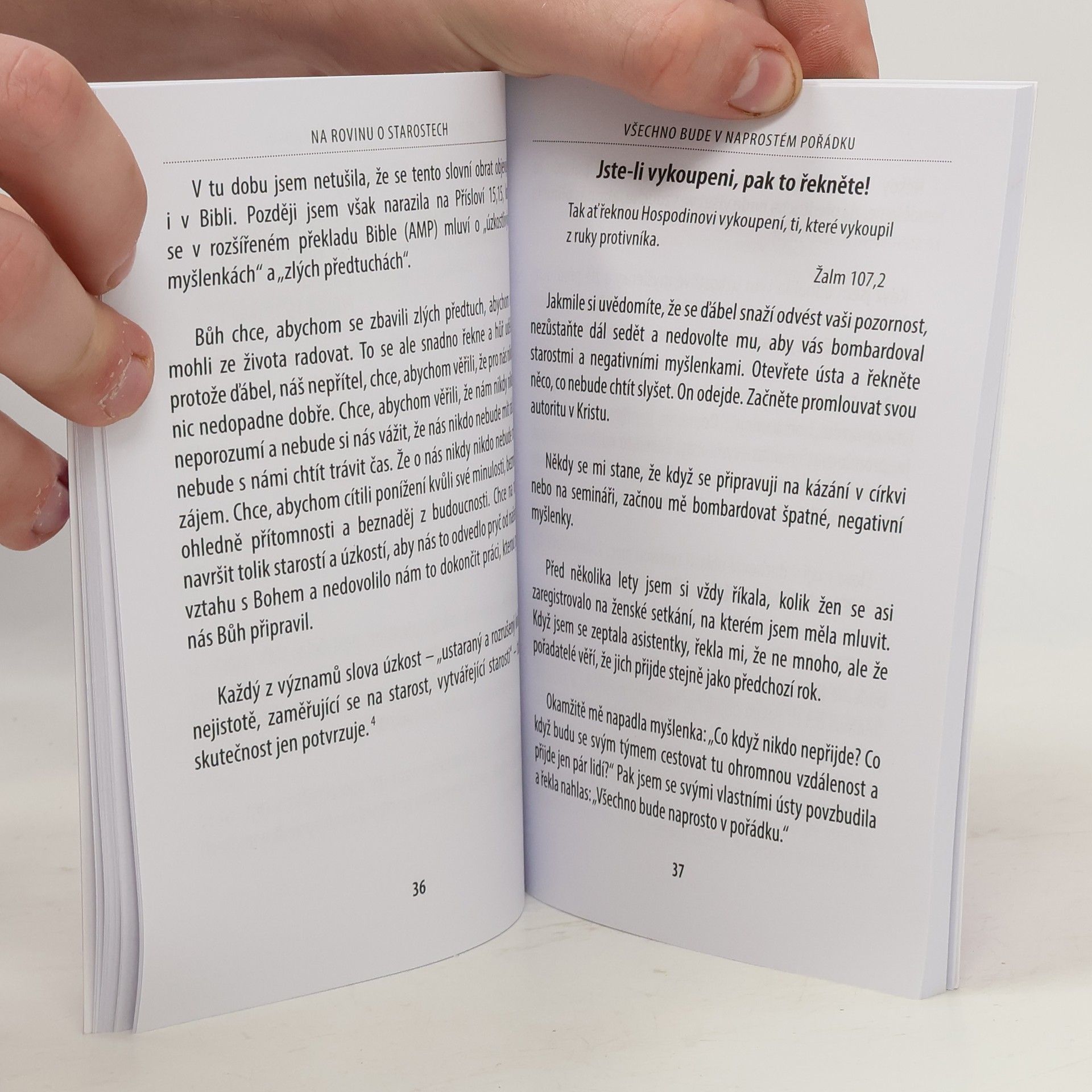 Joyce Meyer Na rovinu o starostech