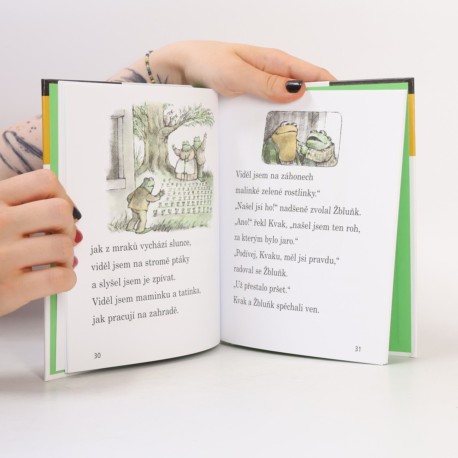 Arnold Lobel Kvak a Žbluňk od jara do Vánoc
