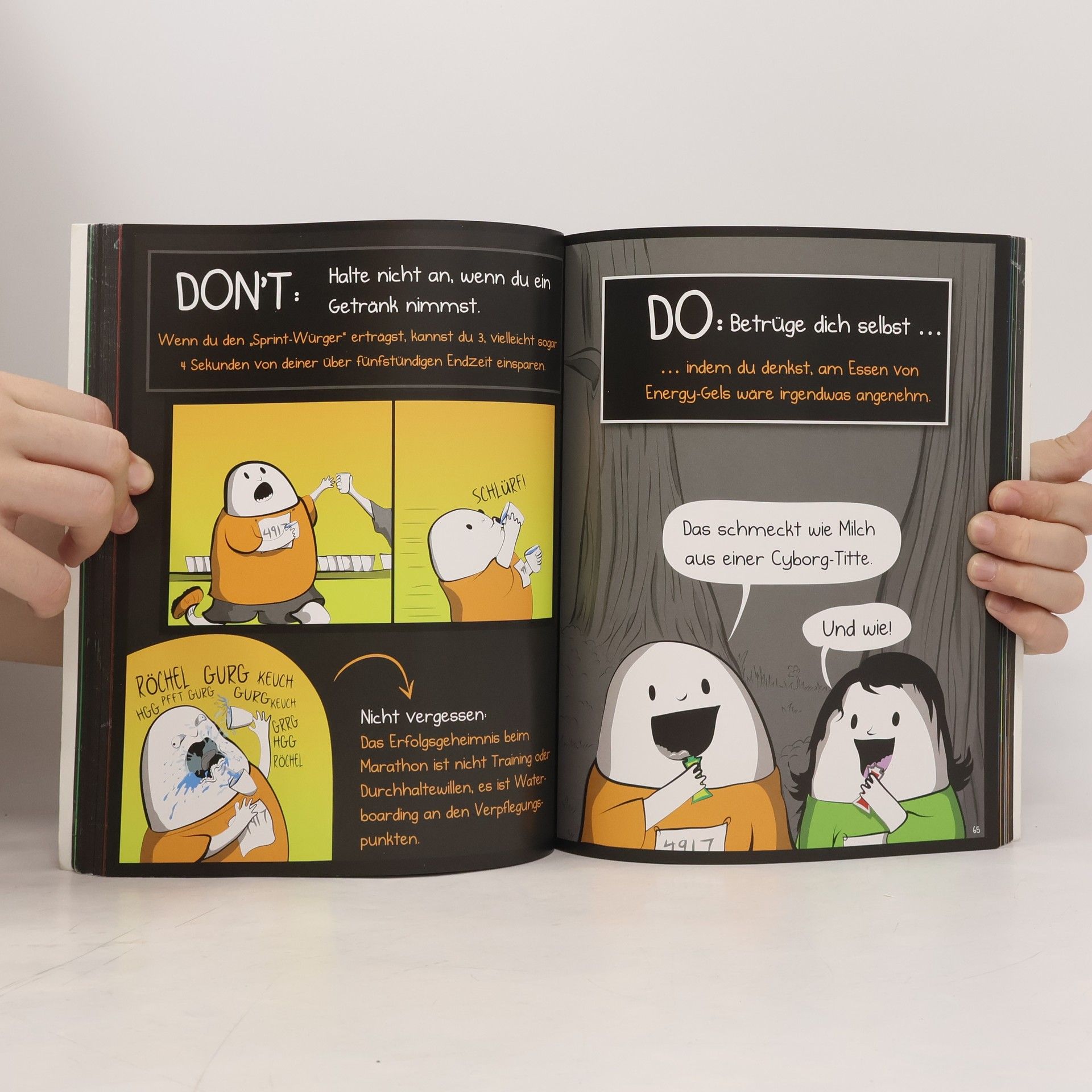 The Oatmeal Die schrecklichen und wundervollen Gründe, lange Strecken zu laufen