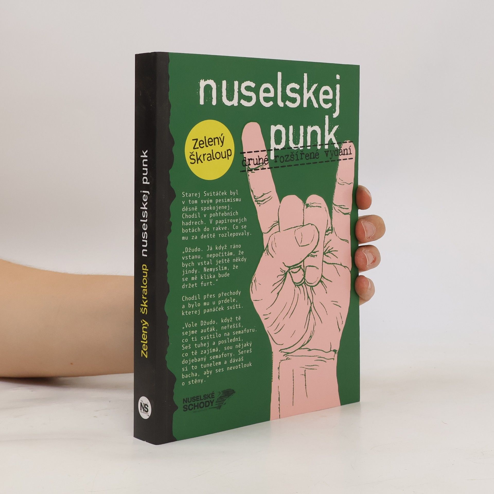 Zelený Škraloup Nuselskej punk