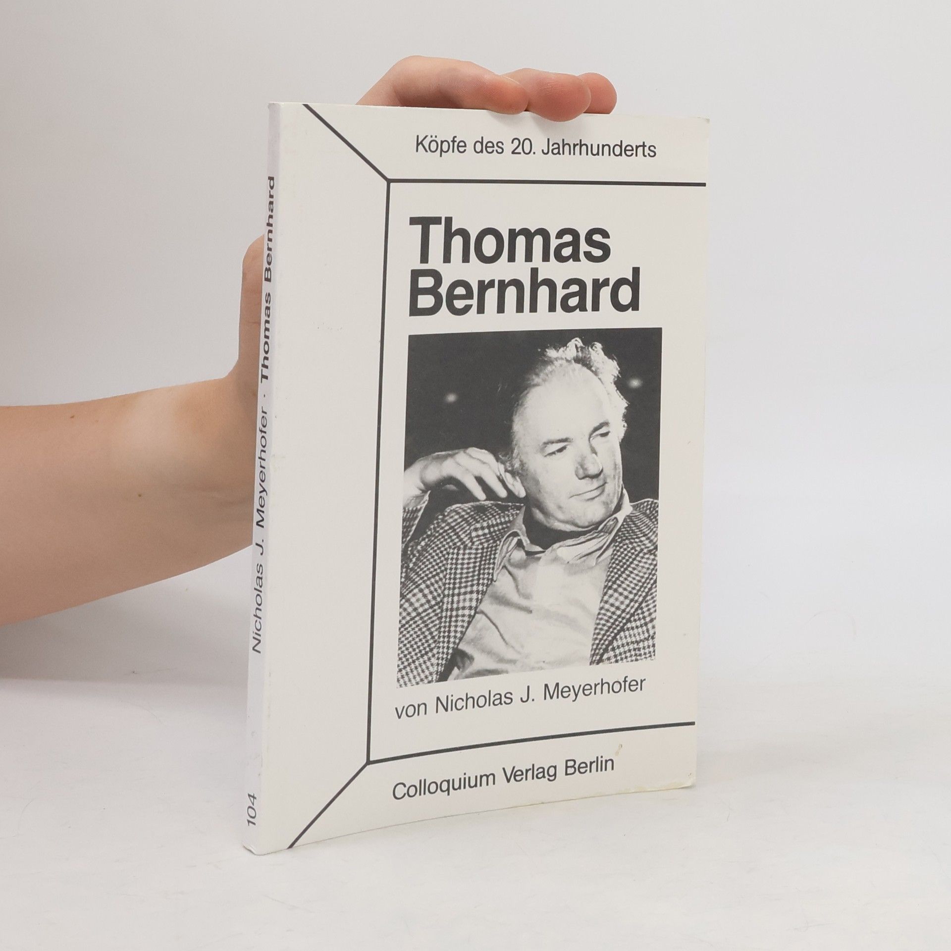 Nicholas J. Meyerhofer Thomas Bernhard