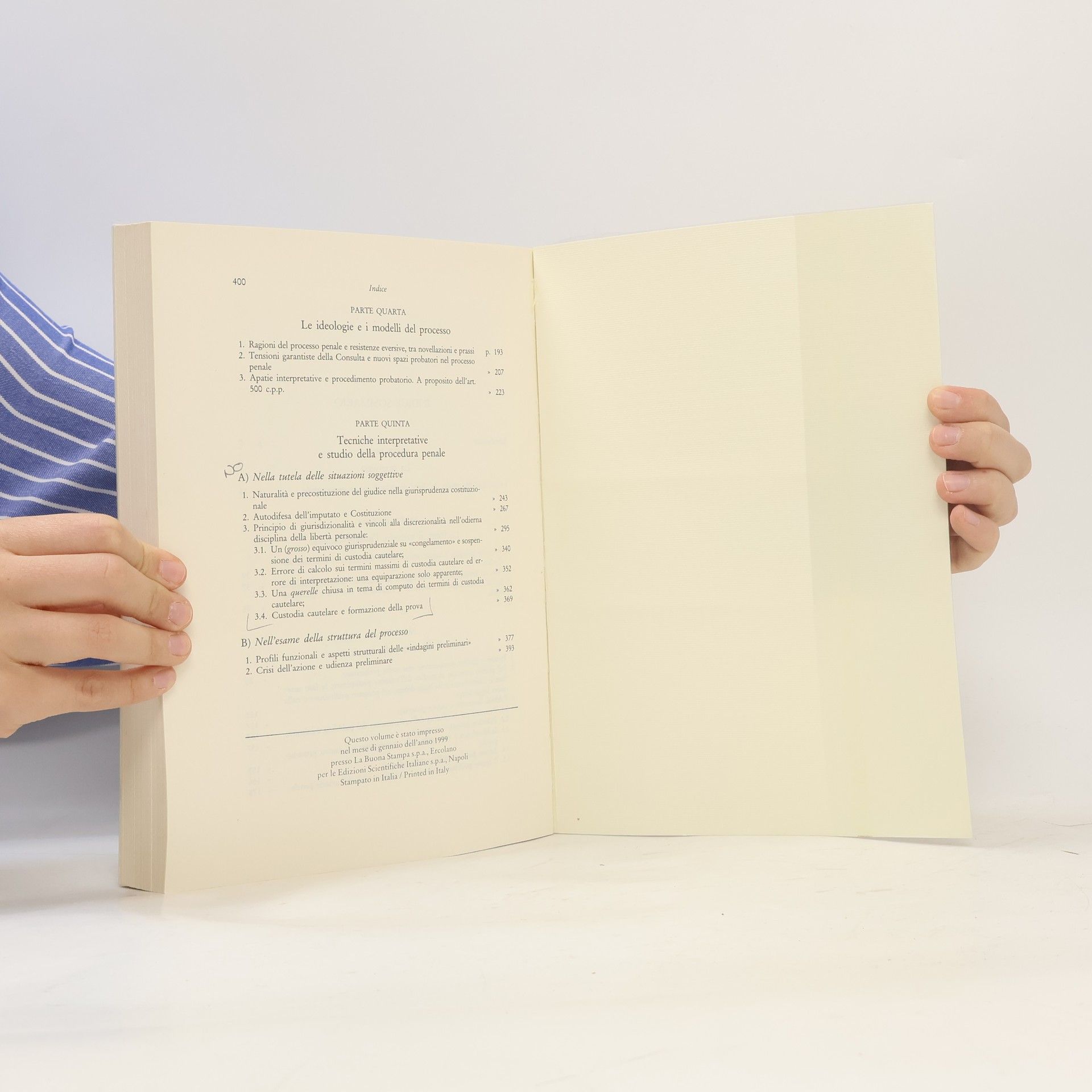 Giuseppe Ricciotti Biblioteca di diritto processuale - 7: Ideologie e modelli del processo penale. Scritti
