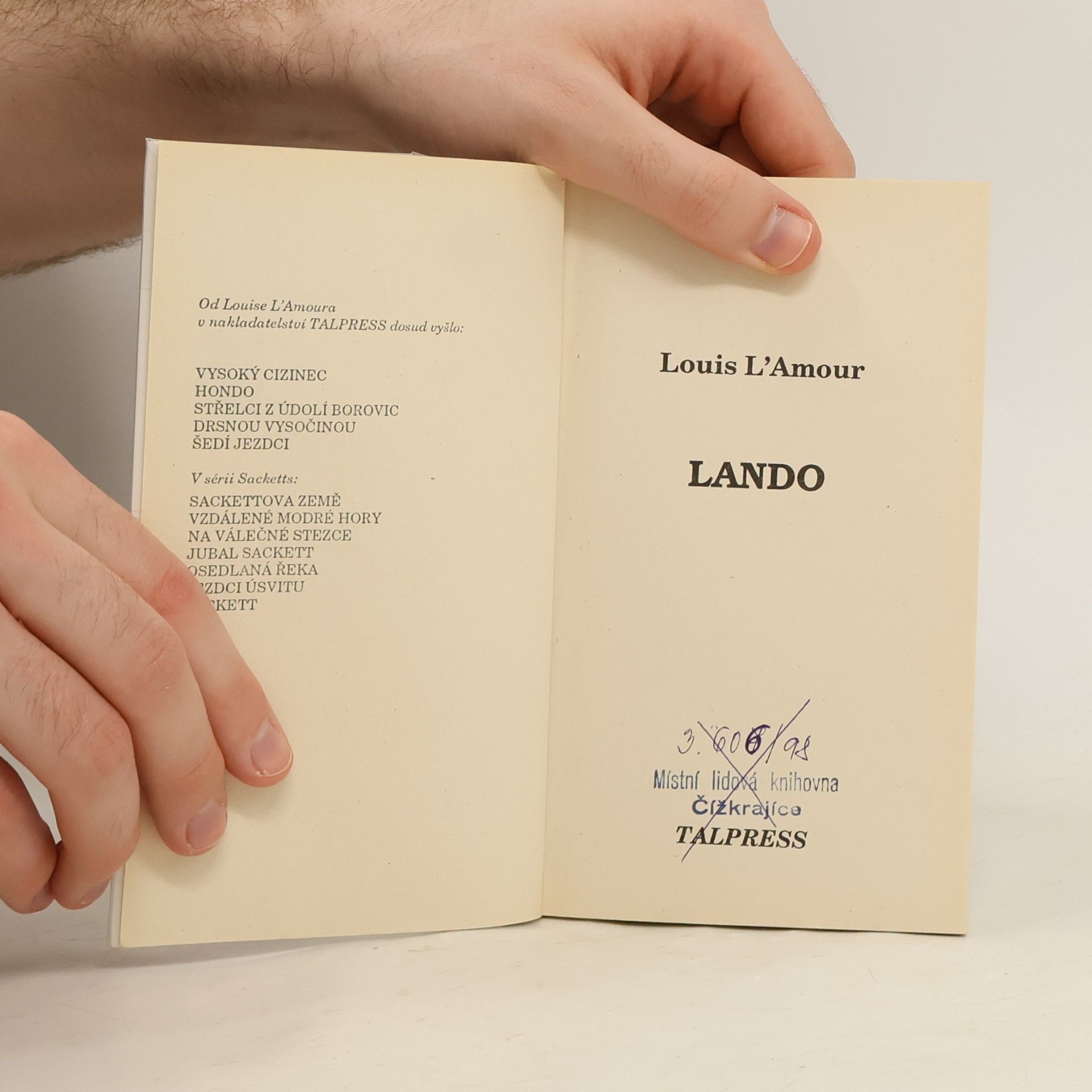 Louis Deaborn Lamoor Lando
