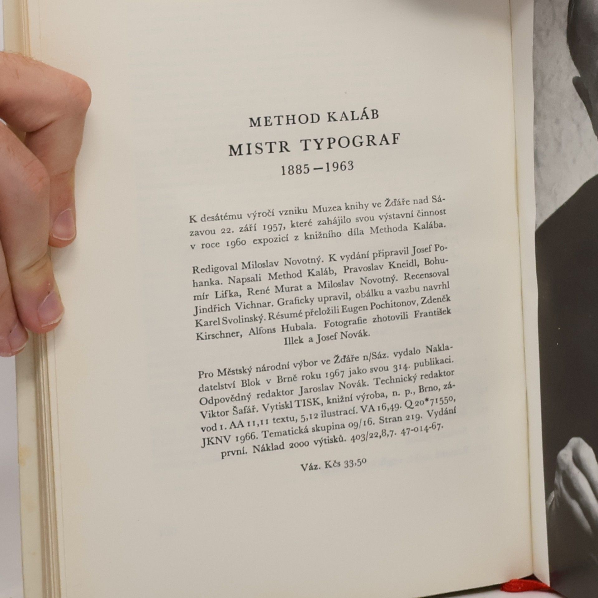 Method Kaláb Mistr typograf