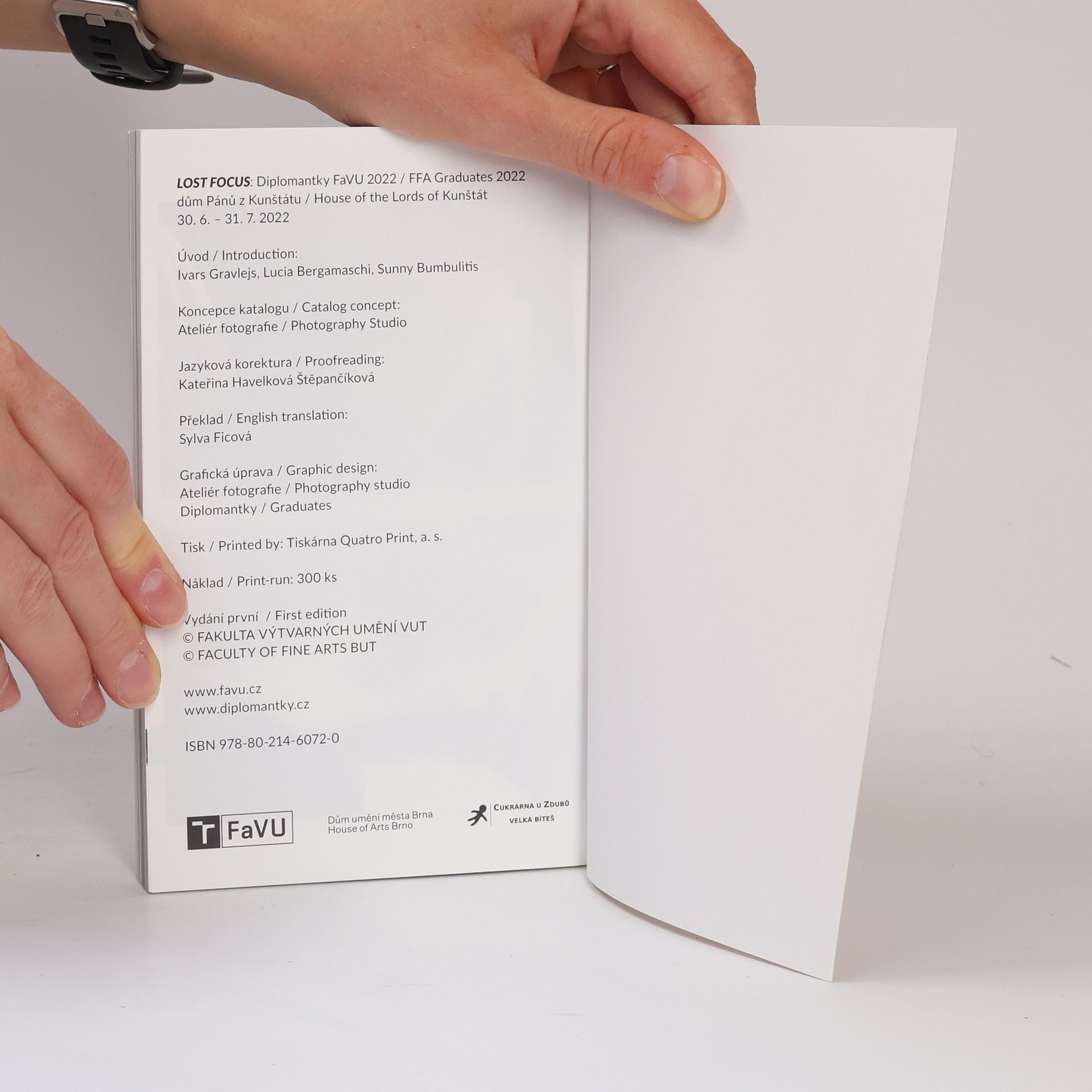 Kolektiv autorů Lost Focus: Diplomantky FaVU 2022 / FFA Graduates 2022